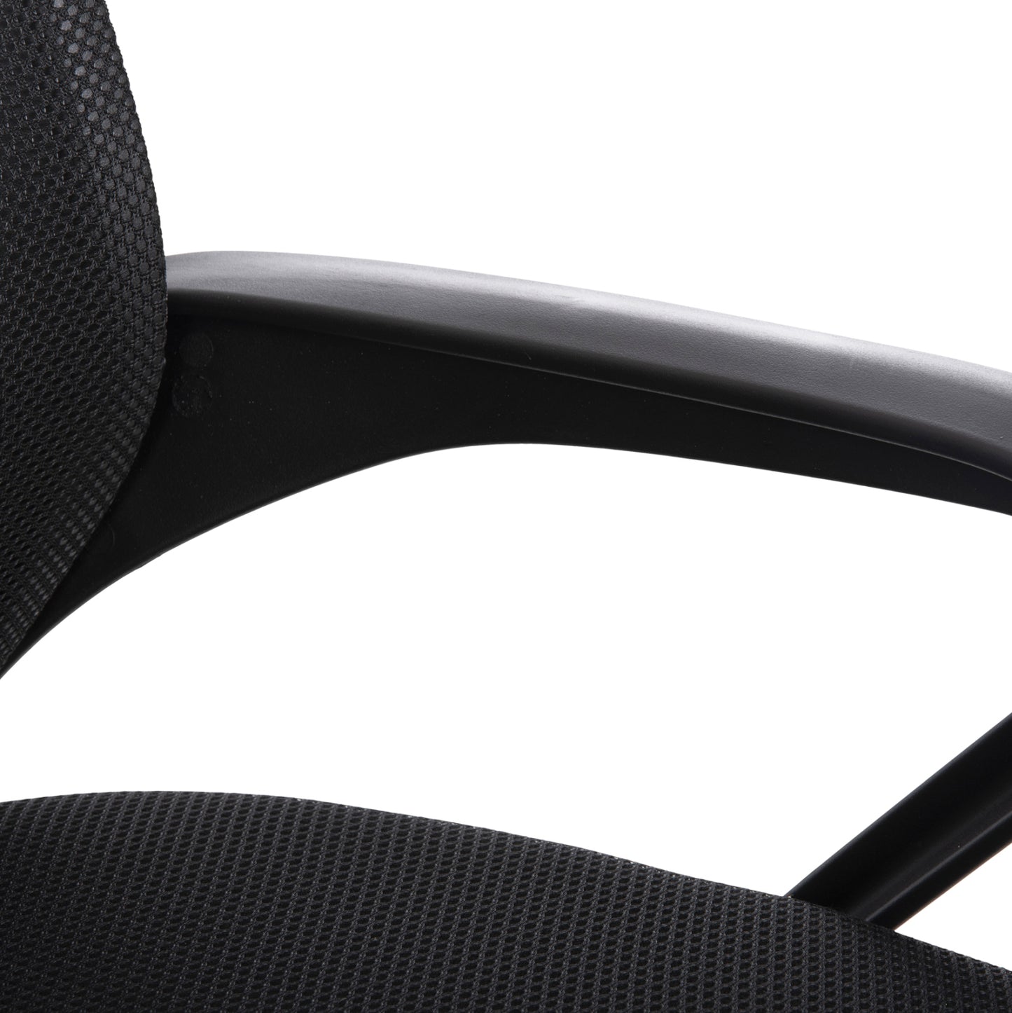 OFFICE CHAIR BRISTONE HM1058.31 CHROMED LEG-BLACK MESH 56x53x93Hcm.