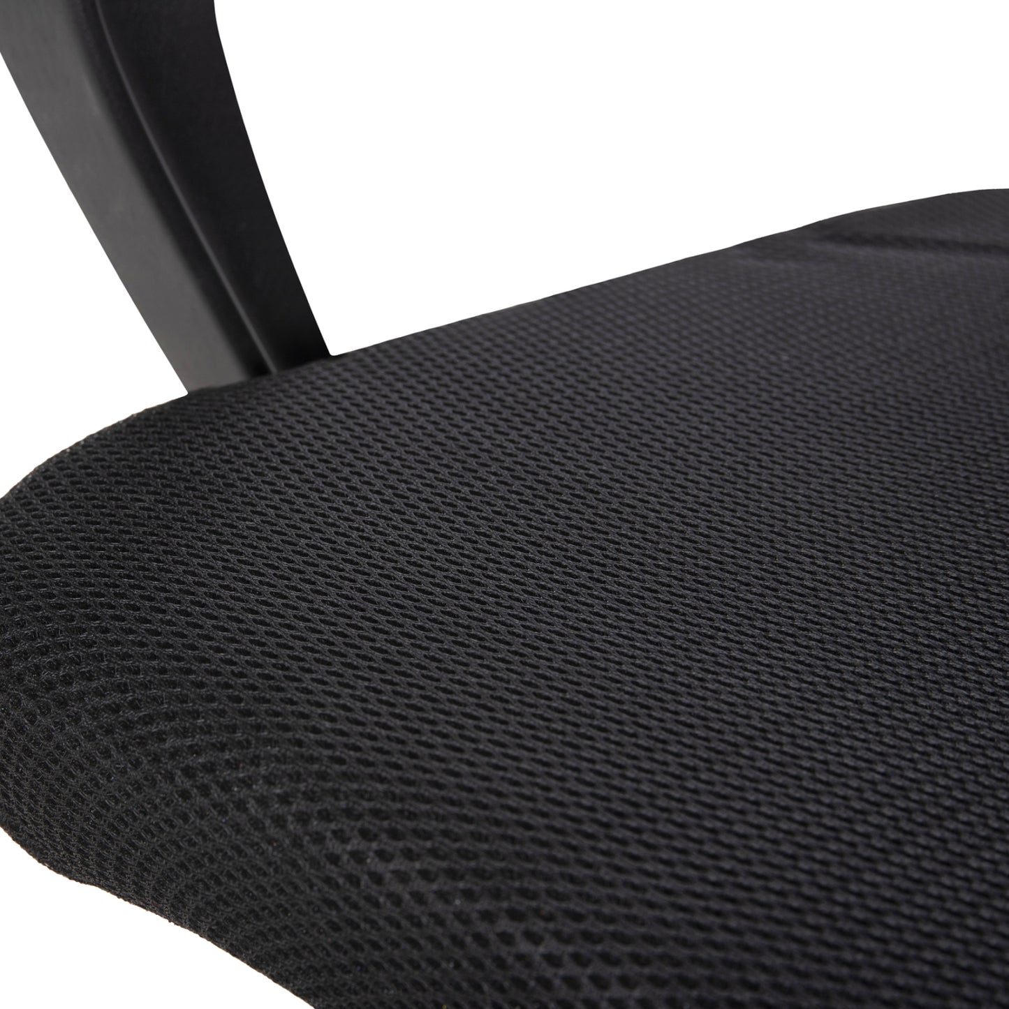 OFFICE CHAIR TRAIL HM1192 BLACK MESH-CHROMED METAL LEG 64x55x98,5Hcm.