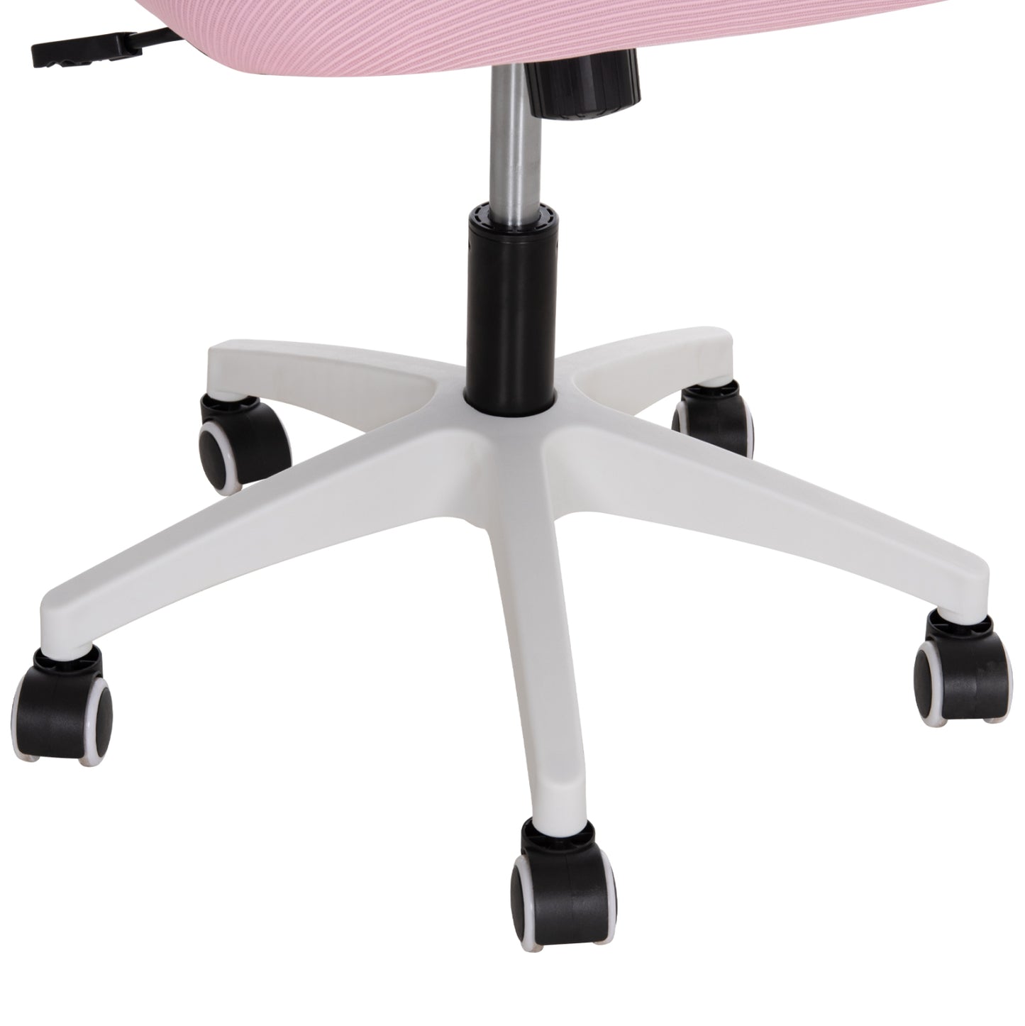 OFFICE CHAIR BLAZER HM1205.04 PINK MESH FABRIC--WHITE ARMS 60x58x110-130Hcm.