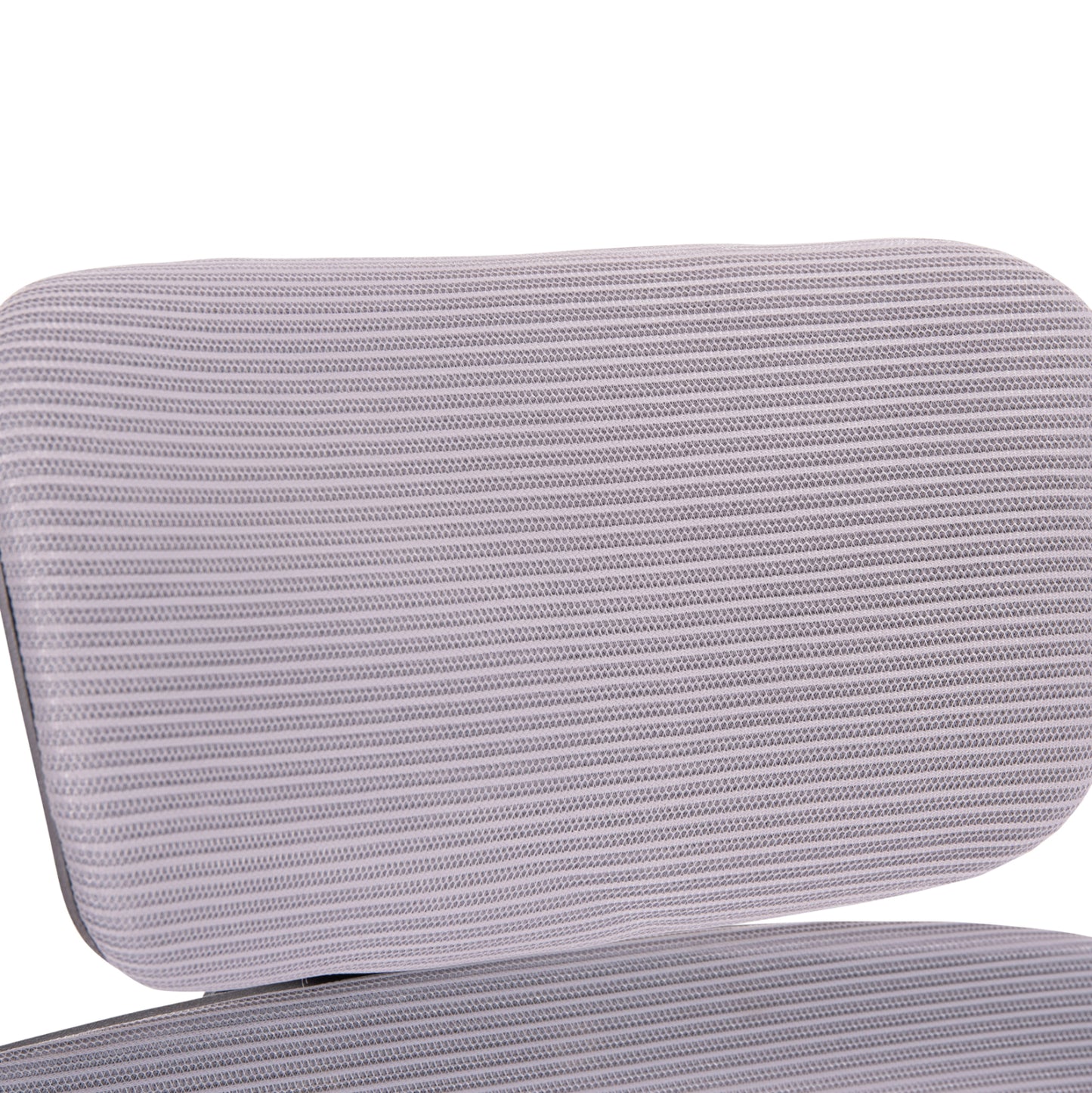 OFFICE CHAIR BASTON HM18236.02 GREY MESH FABRIC & BLACK PP FRAME 64x60x127Hcm.