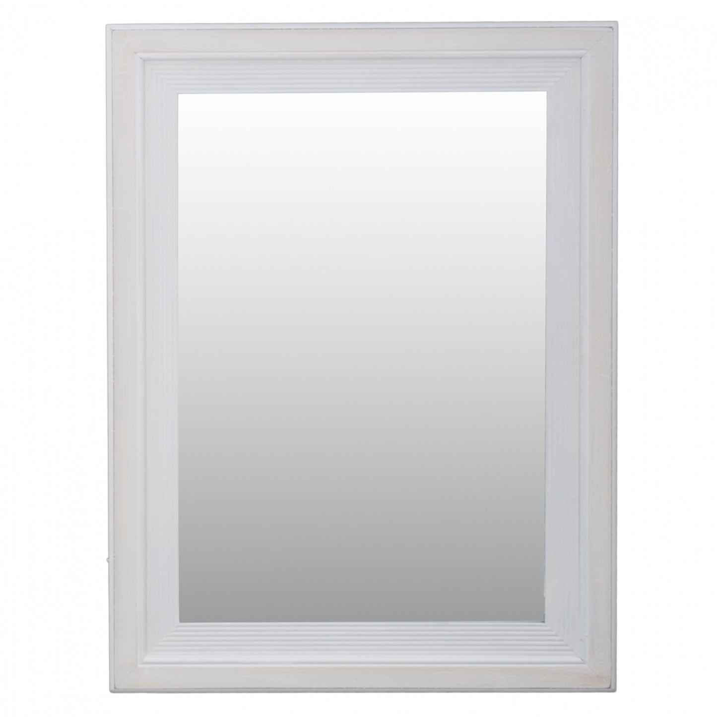 MIRROR HM7191 WHITE PATINA 60Χ2Χ80 cm.