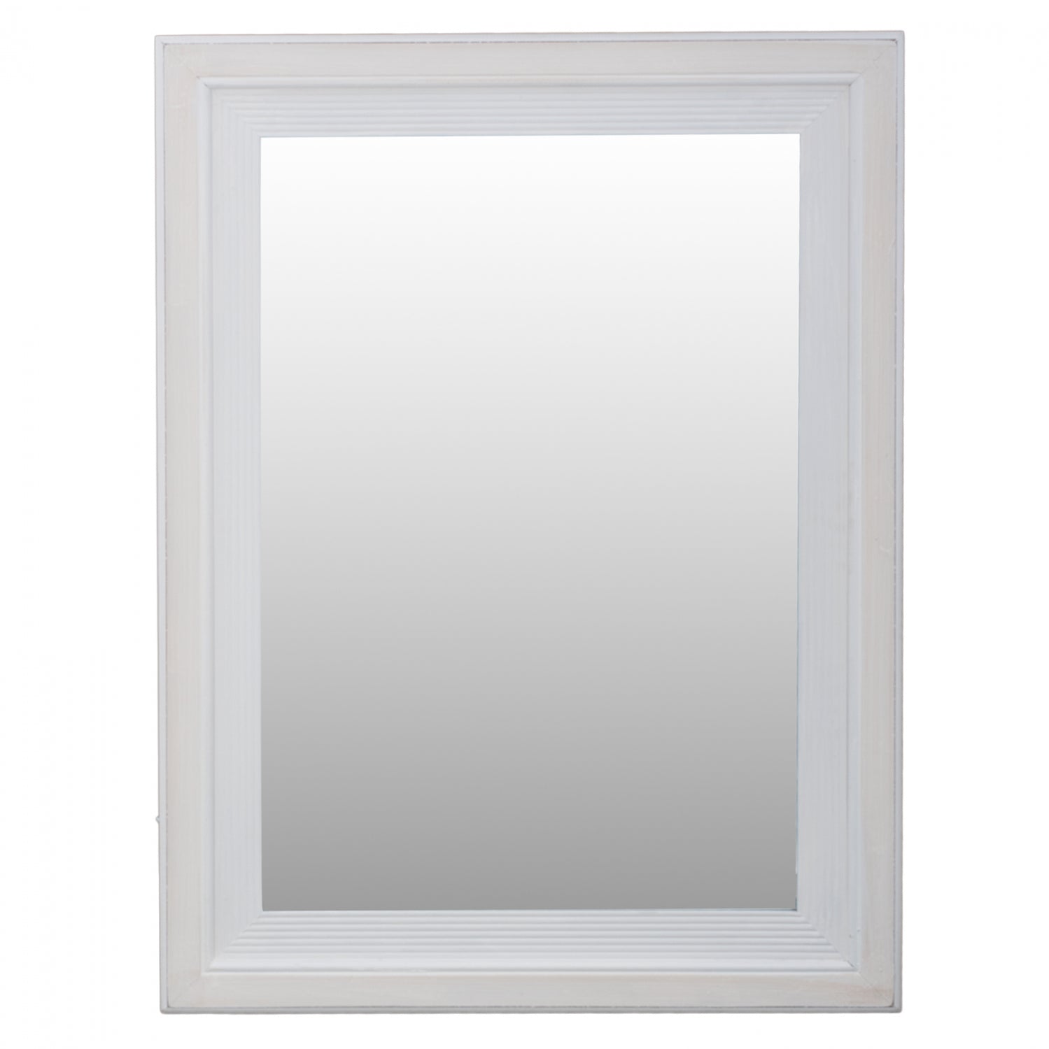 MIRROR HM7191 WHITE PATINA 60Χ2Χ80 cm.