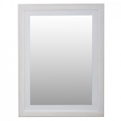 MIRROR HM7191 WHITE PATINA 60Χ2Χ80 cm.