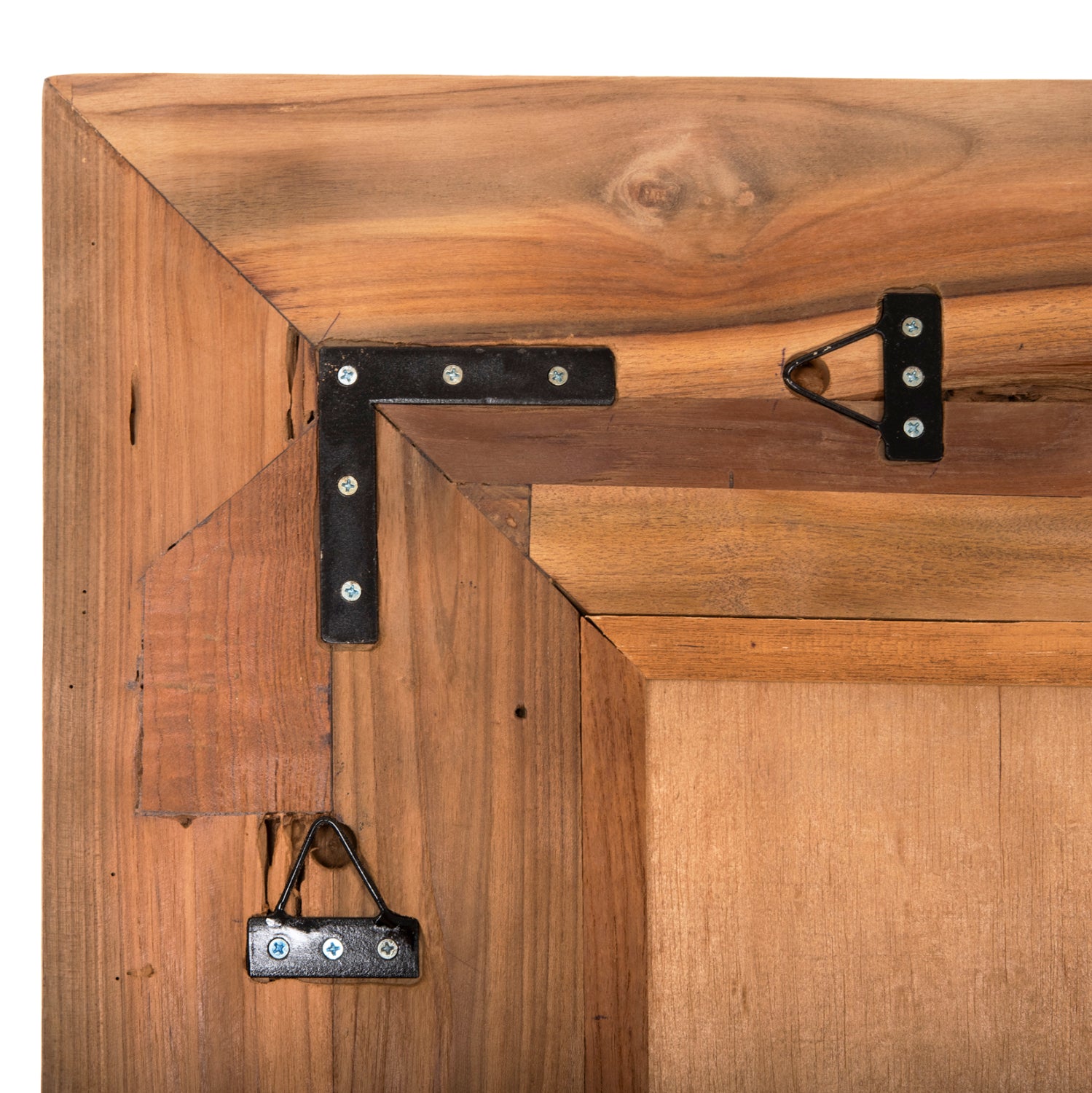 WALL MIRROR YORKSHIRE HM4266 RECYCLED TEAK WOOD FRAME 200x100cm.