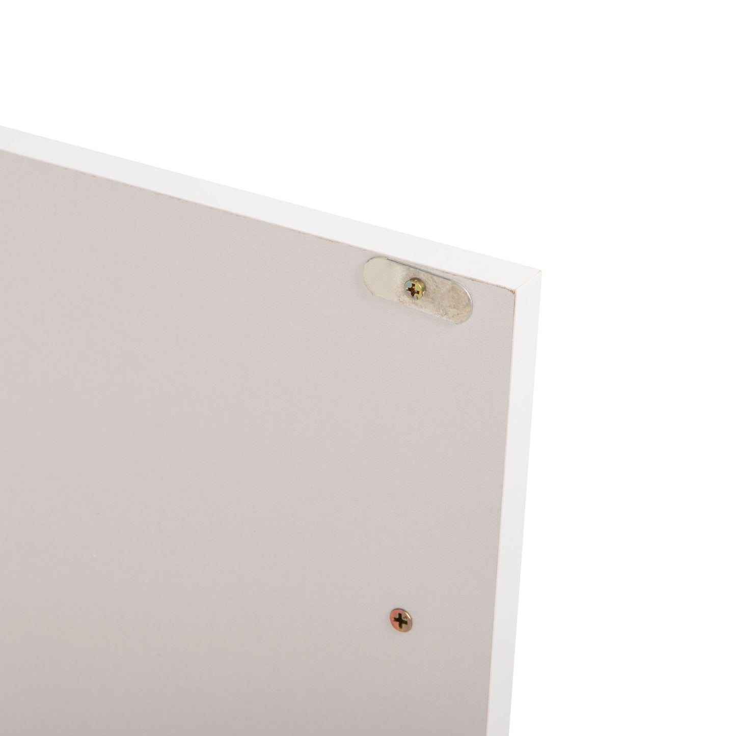 NIGHTSTAND MALORY HM2205.05 WHITE MELAMINE 40x40x50Hcm.