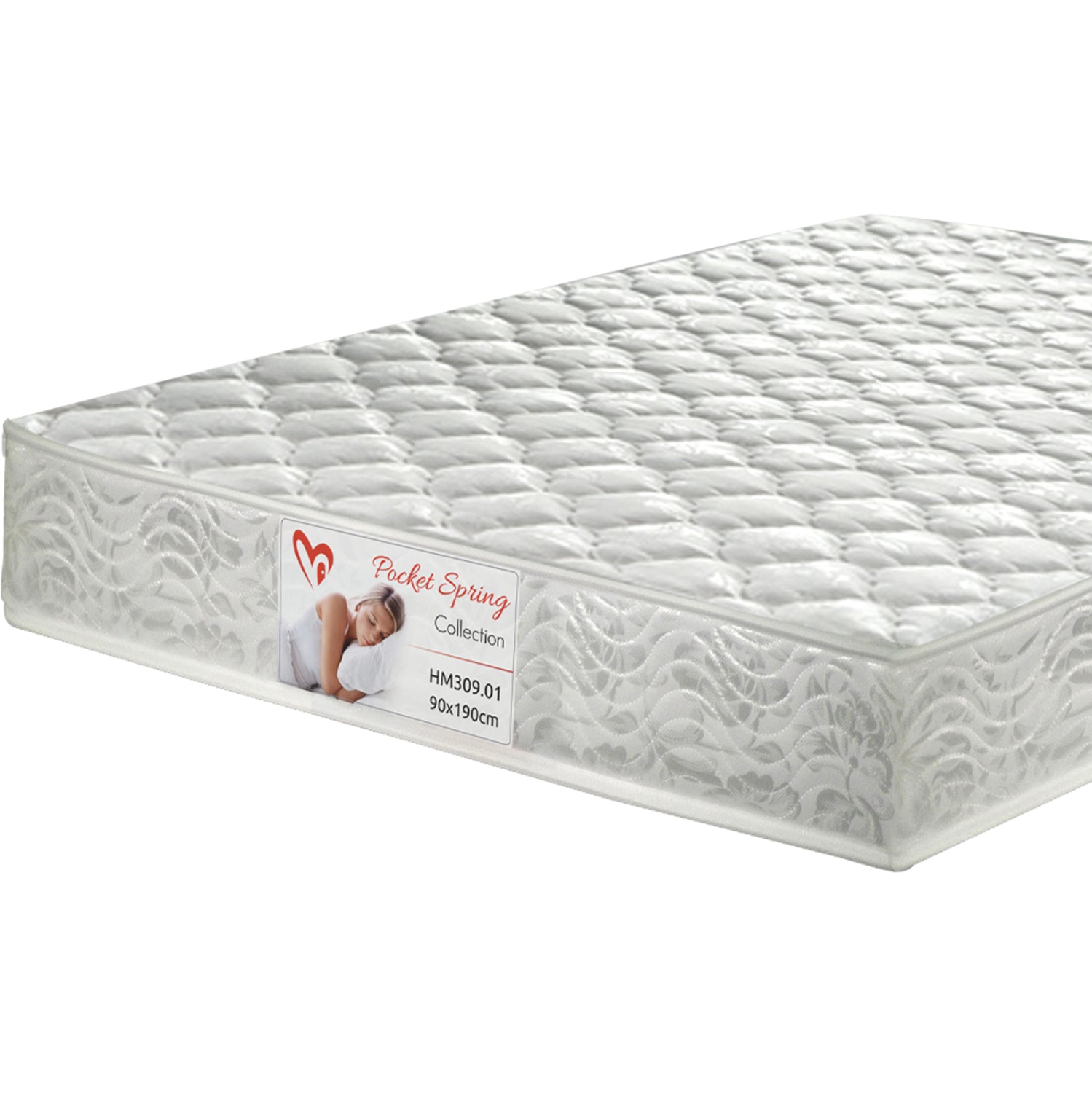 BUNK BED WITH 2 MATTRESSES LANTAI HM21307 PINE WOOD IN NATURAL COLOR--FOR MATTRESSES 90x190cm