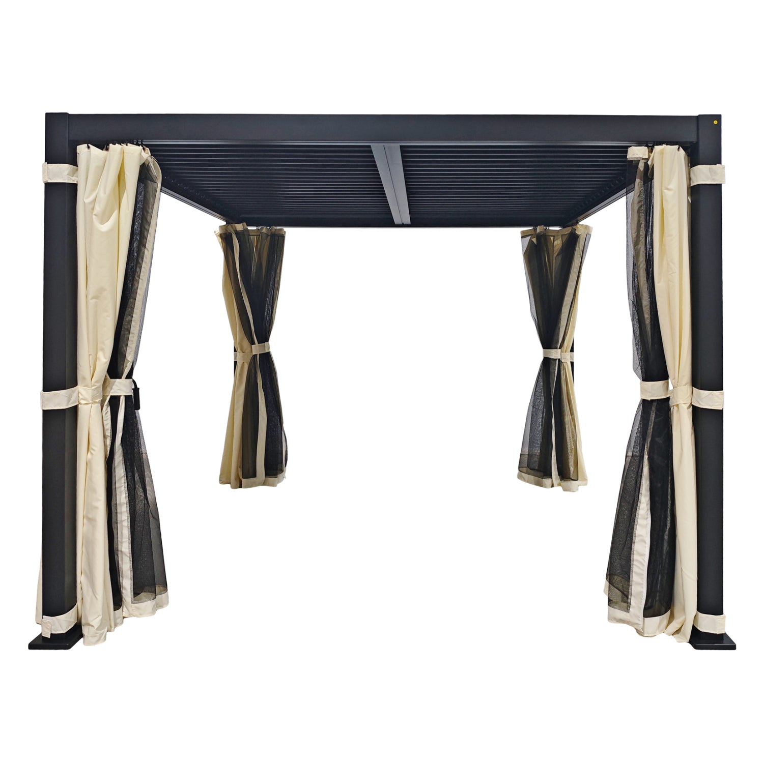 MOSQUITO NET & CURTAIN QUITO ΗΜ6613 FOR PERGOLAS 3X3X2.4m