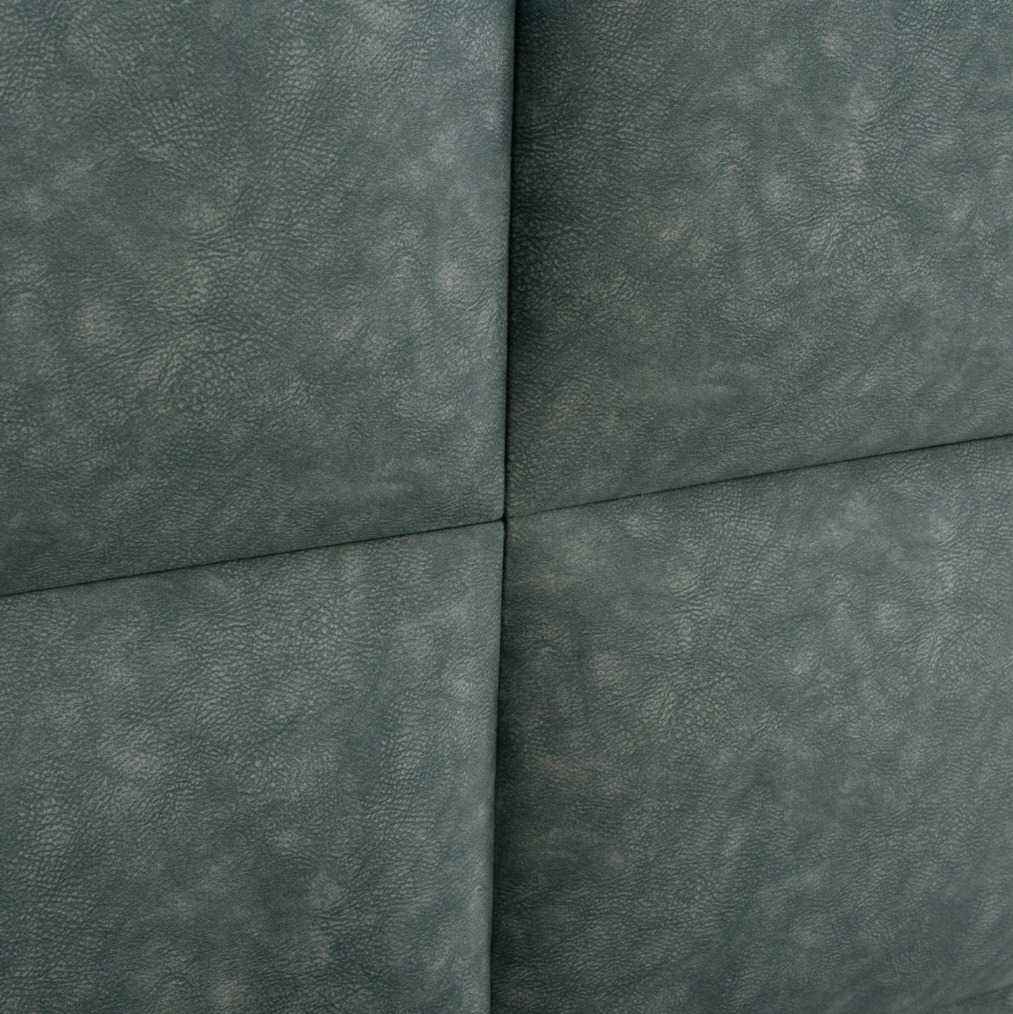 Bed Milo HM646.27, green NUBUCK-type fabric, 120x200cm