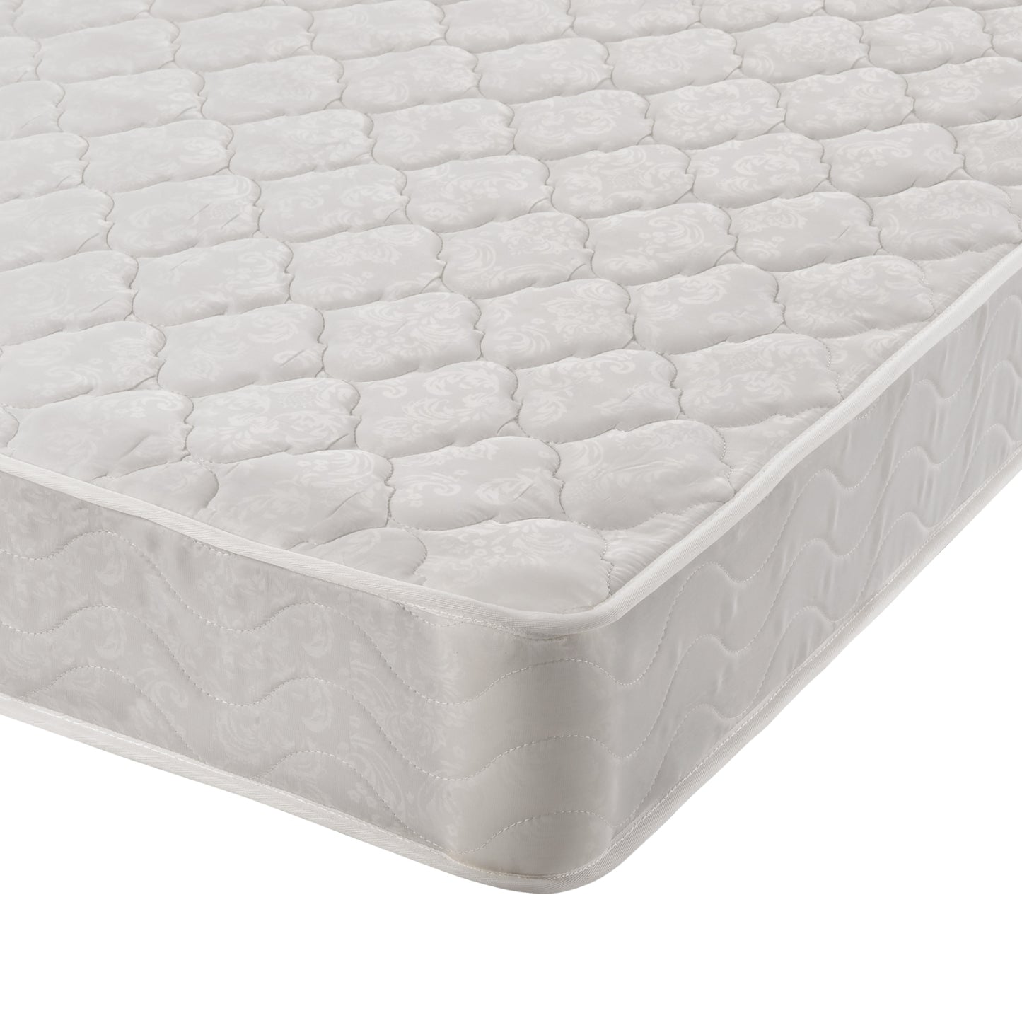 DOUBLE BED WITH MATTRESS TRILLOP HM21202.15 BEIGE FABRIC--FOR 160X200cm.