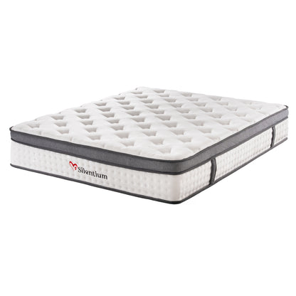 BED WITH MATTRESS BECCA HM10803.01 WHITE PU--FOR MATTRESS 150x200cm