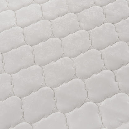SINGLE BED WITH MATTRESS TRILLOP HM21203.15 BEIGE FABRIC--FOR 120X200cm.