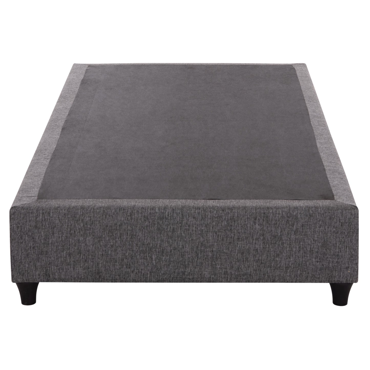 SUBSTRATE BED SIGGY HM722.10 NO STORAGE SPACE--GREY FABRIC--FOR MATTRESS 90x200cm.