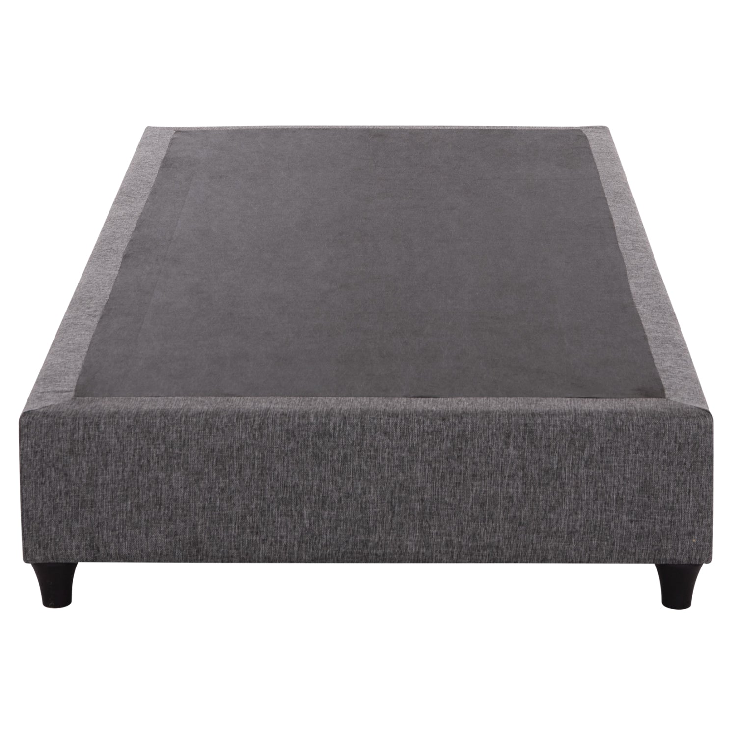 SUBSTRATE BED SIGGY HM722.10 NO STORAGE SPACE--GREY FABRIC--FOR MATTRESS 90x200cm.