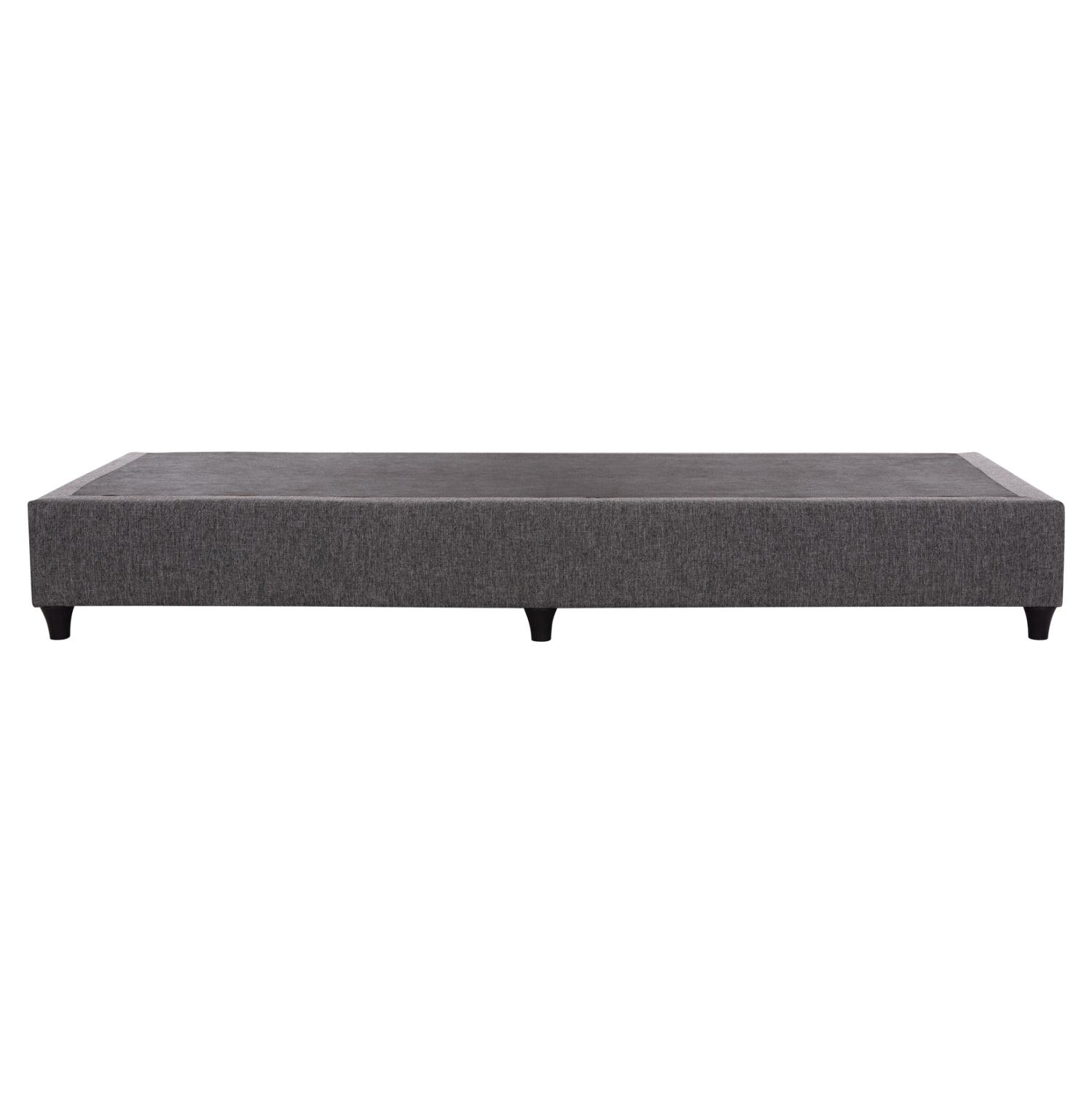 SUBSTRATE BED SIGGY HM722.10 NO STORAGE SPACE--GREY FABRIC--FOR MATTRESS 90x200cm.