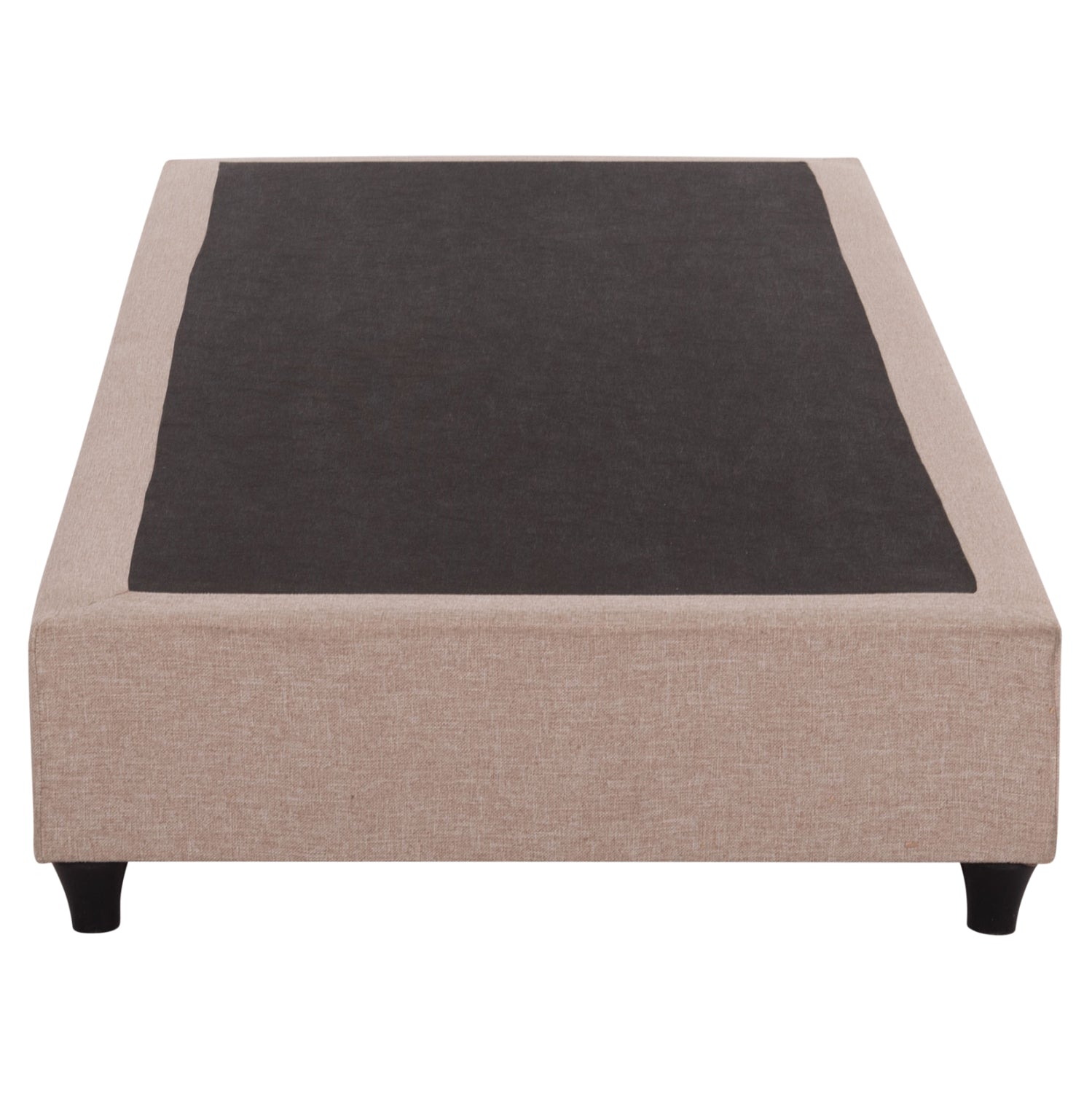 SUBSTRATE BED SIGGY HM722.30 NO STORAGE SPACE--BEIGE FABRIC--FOR MATTRESS 90x200cm.