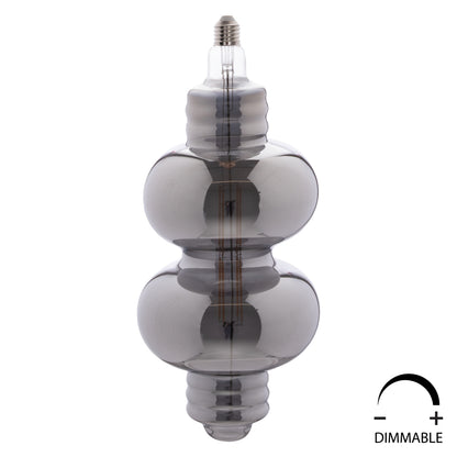 LIGHT BULB LED FILAMENT 8W E27 3000K SMOKE COLOR DIMMABLE HM4053.03
