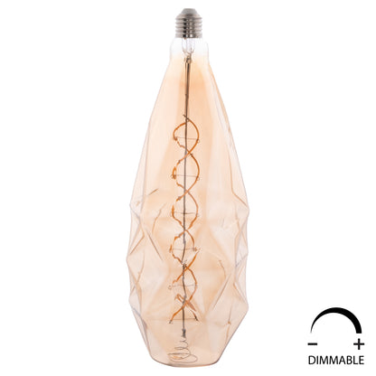 LIGHT BULB LED FILAMENT 8W E27 3000K GOLD COLOR DIMMABLE HM4058