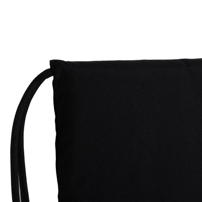 CUSHION FOR OUTDOOR CHAIRS/ARMCHAIRS HM4935--3cm FOAM--BLACK