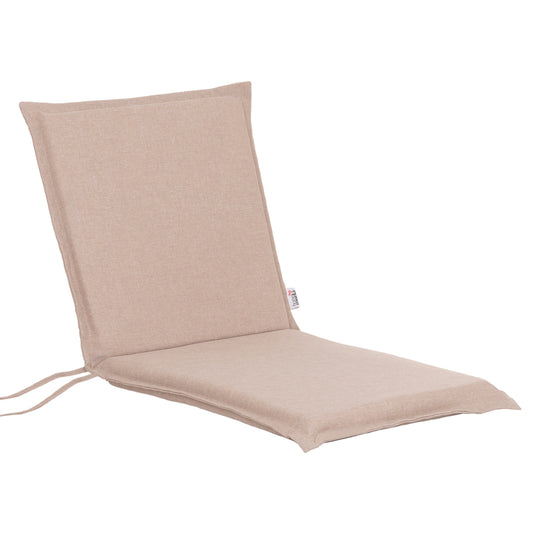 CUSHION SEAT/BACK VIND FOR CHAIRS HM10931.22P OLEFIN IN BEIGE 100x45x5(thickness) cm.