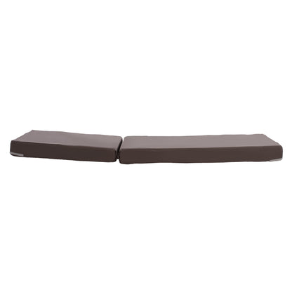 Sunbed Pillow Polyester Sifnos Grey HM11235.10P 198(119+1+78)x70x10cm