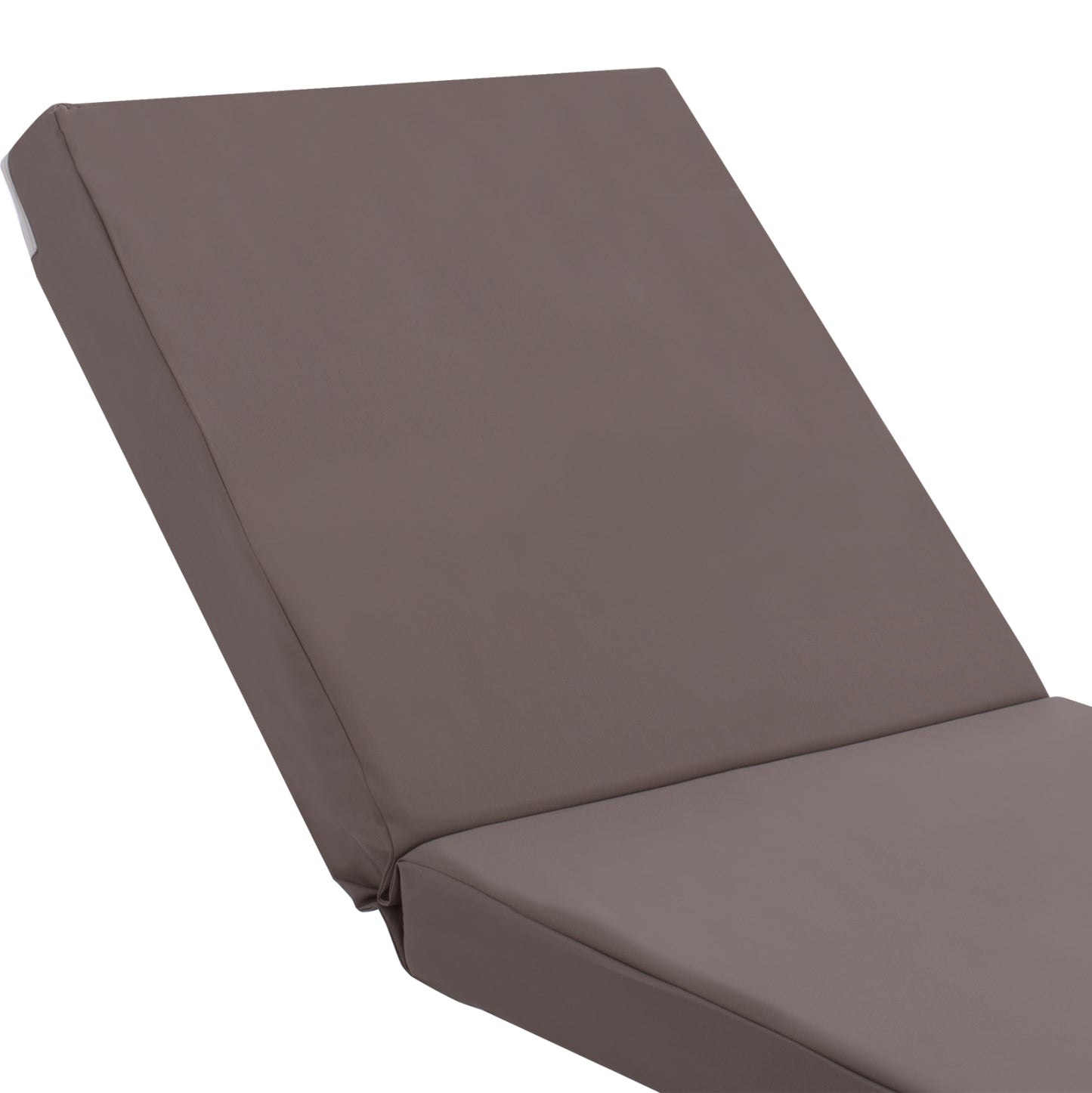 Sunbed Pillow Polyester Sifnos Grey HM11235.10P 198(119+1+78)x70x10cm