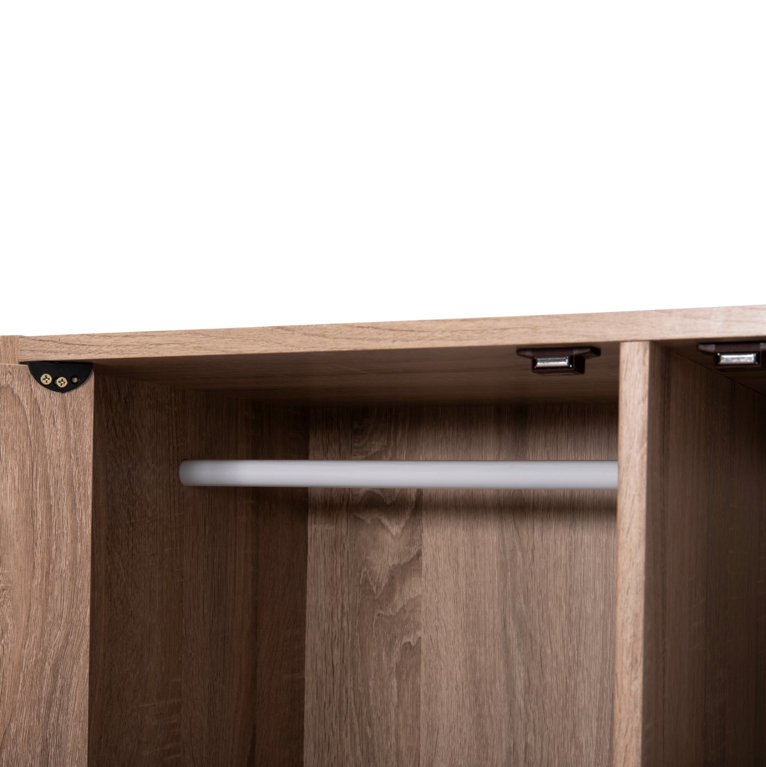 CABINET WITH 4 STORAGE SPACES MATIN HM2479.02 SONAMA OAK MELAMINE 80x39,5x99,5Hcm.
