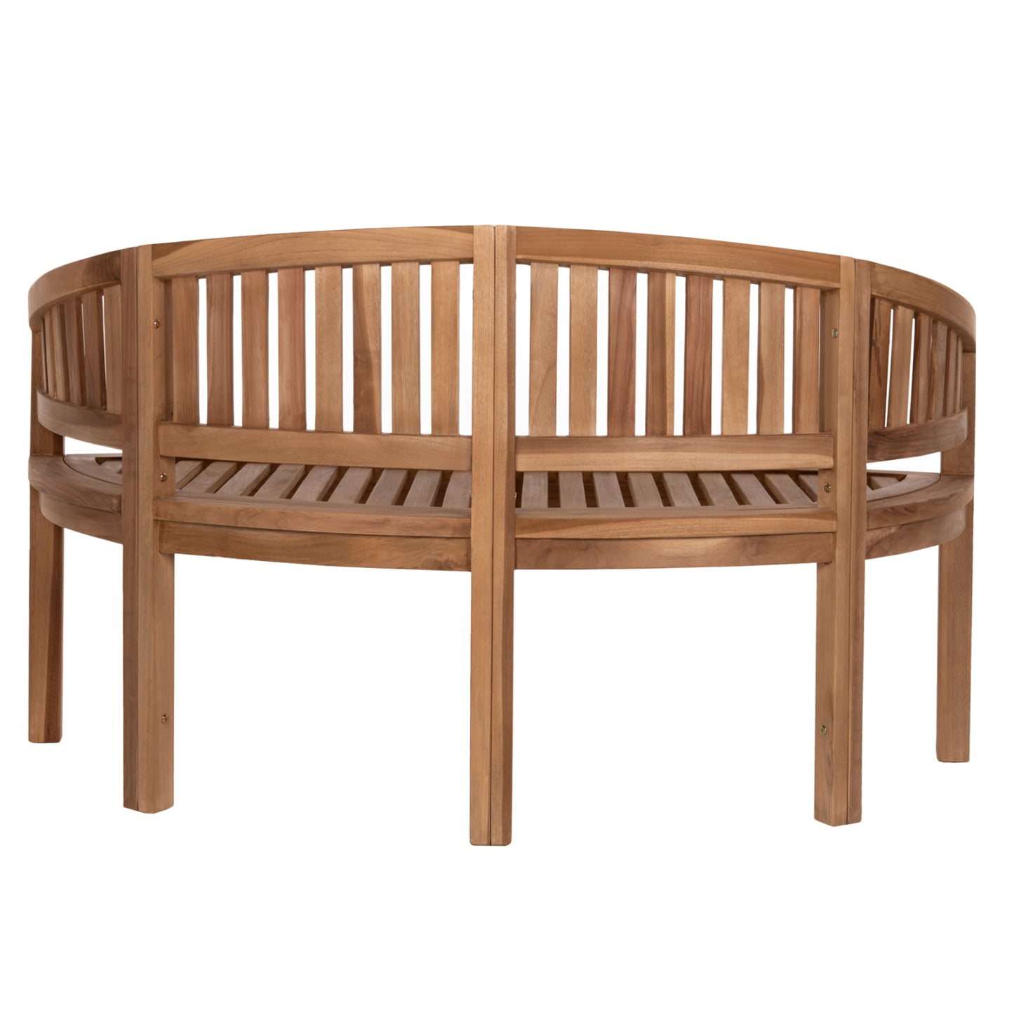 BENCH 2-SEATER CAPO HM9538 TEAK WOOD IN NATURAL COLOR 121X59X86Hcm.
