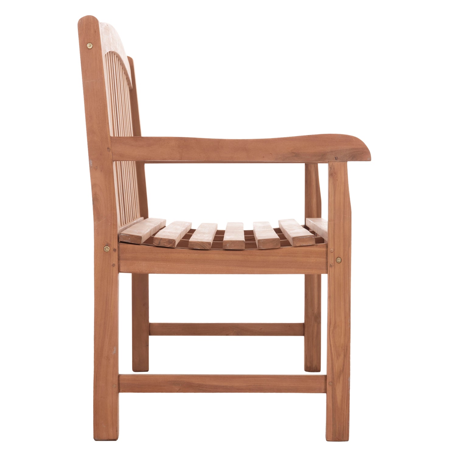 OUTDOOR 3-SEATER BENCH ELENA HM18125 TEAK WOOD--NATURAL COLOR 150x61x95Hcm.