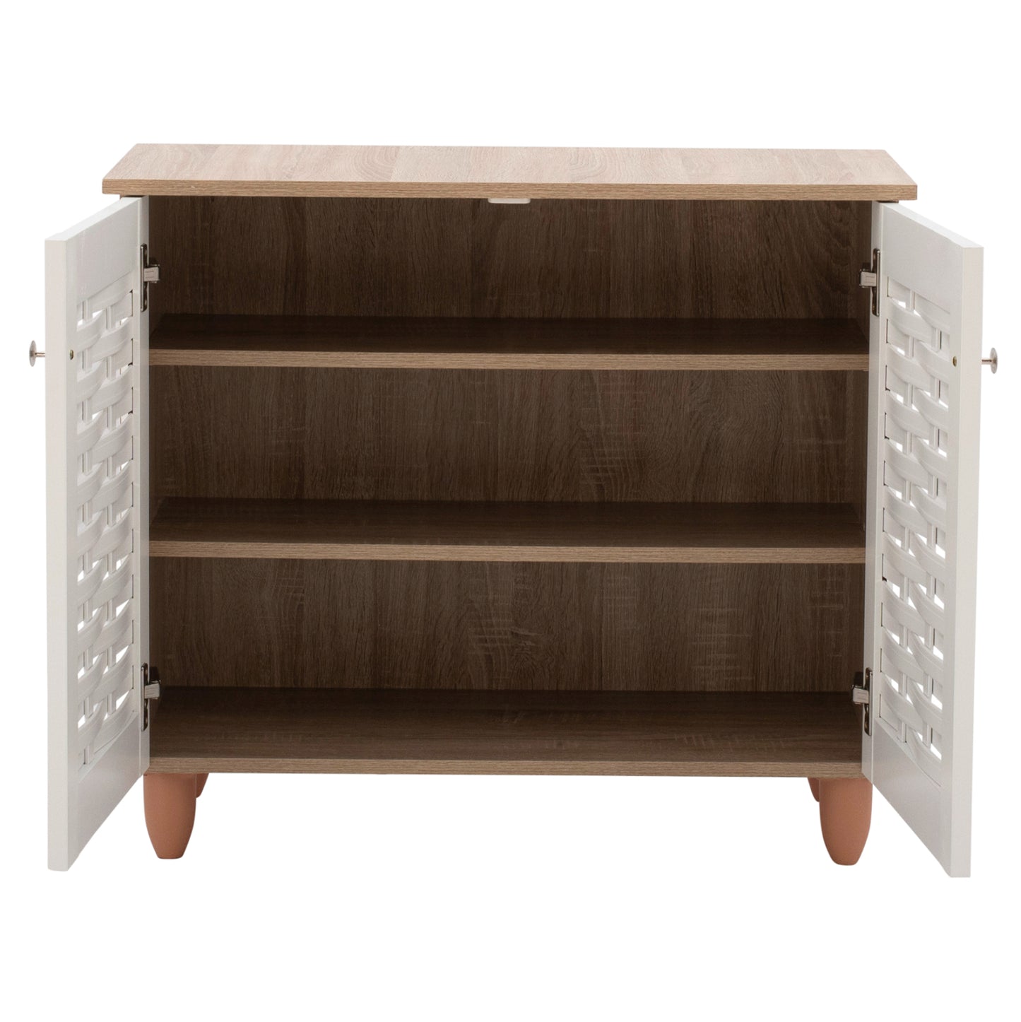 SHOE RACK HM2208.06 SONAMΑ-WHITE 77Χ34Χ67,5 cm.