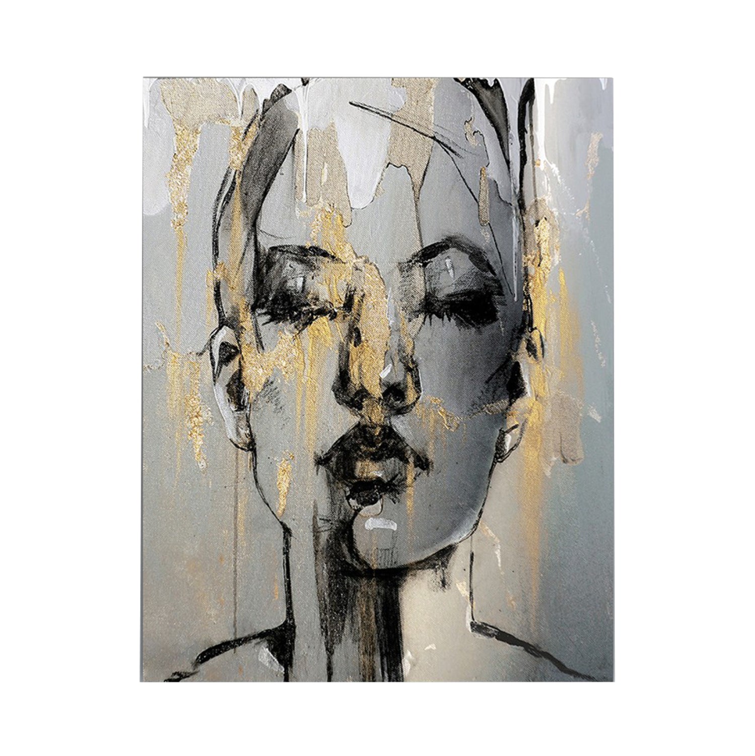 WALL PAINTING SERIES GOBI HM4763 PRINTED CANVAS 50x3(thickness)x70Hcm.