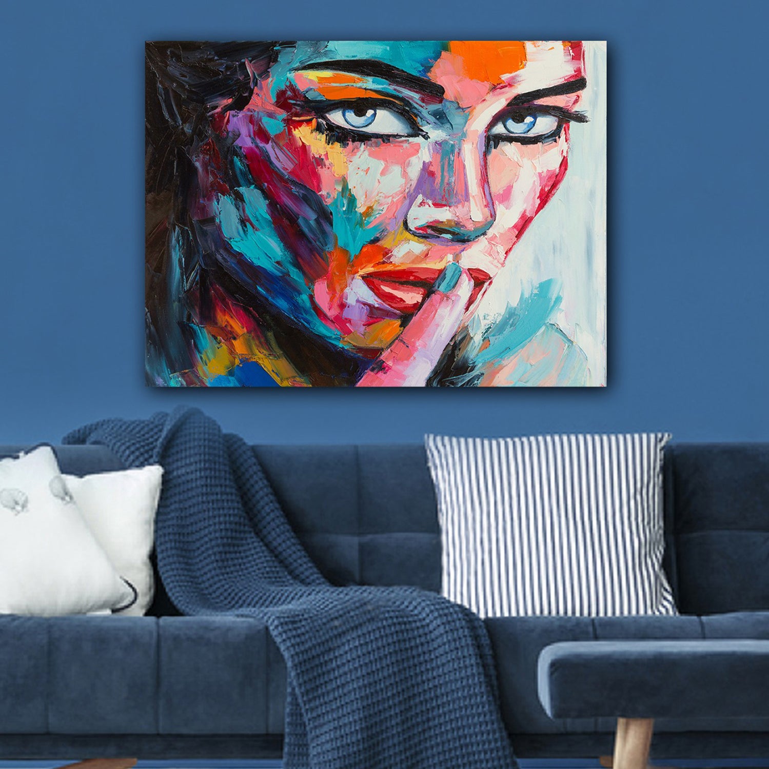 WALL PAINTING SERIES GOBI HM4778 PRINTED CANVAS 100x3(thickness)x70Hcm.