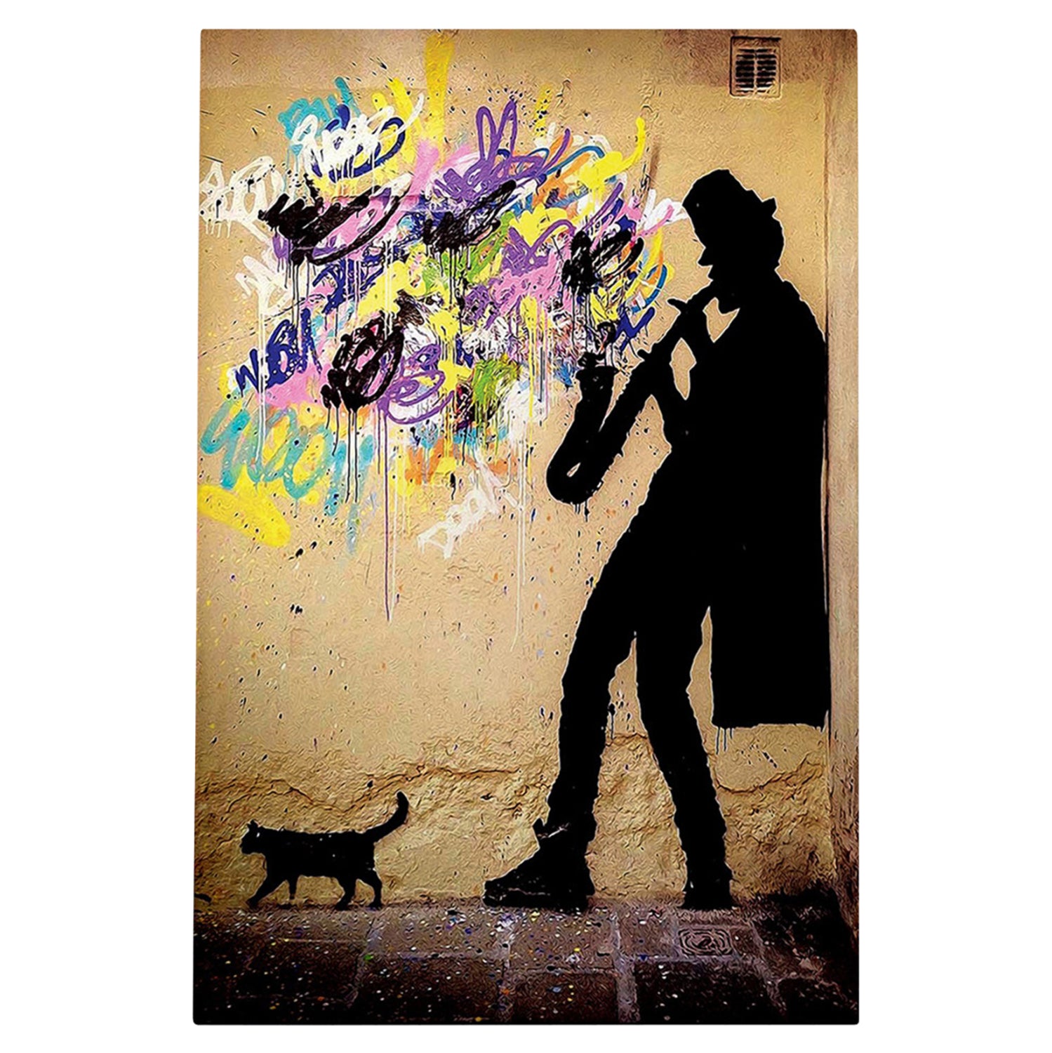 WALL PAINTING SERIES GOBI HM4819 PRINTED CANVAS 50x3(thickness)x70Hcm.