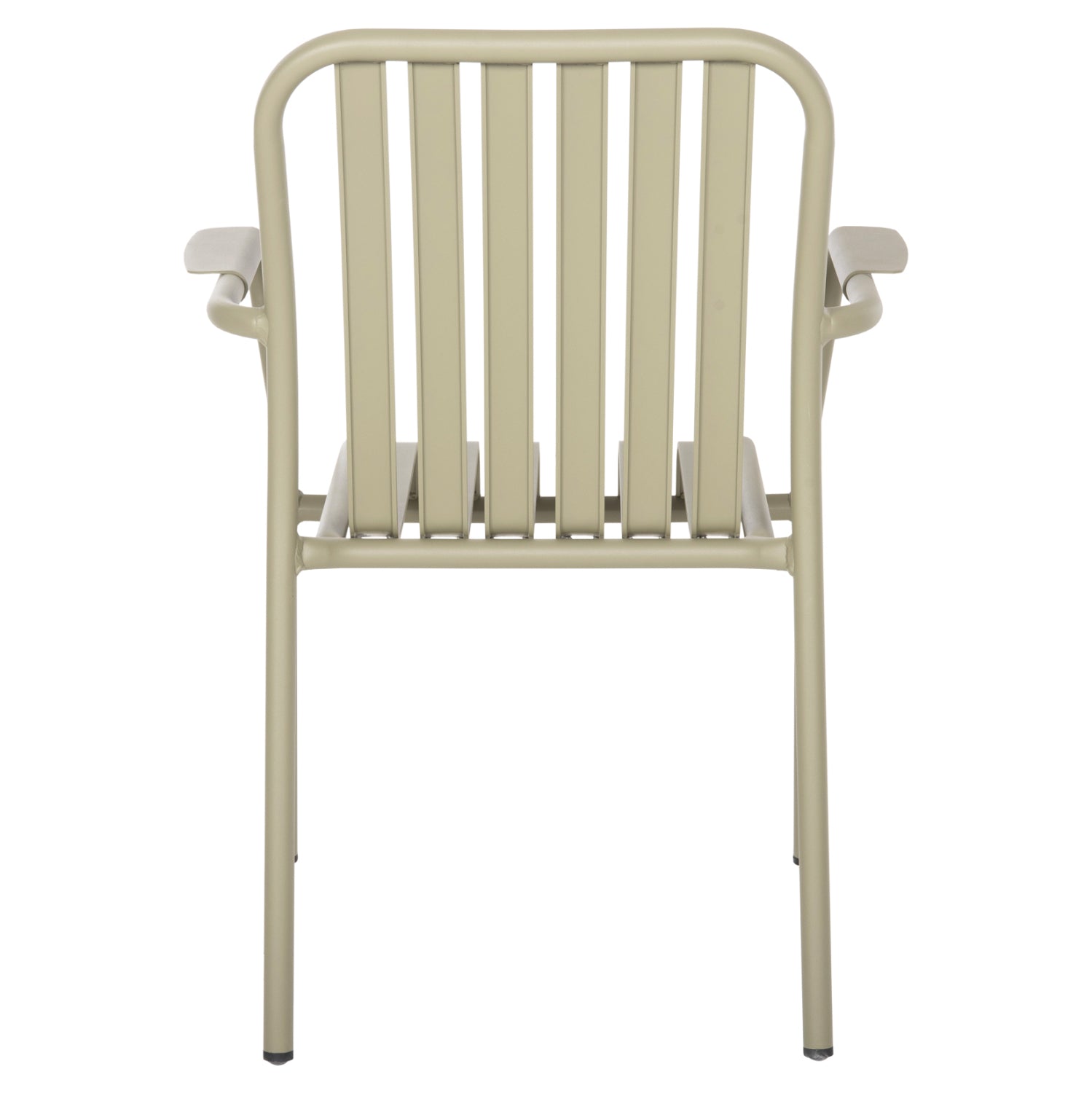 ALUMINUM ARMCHAIR RACHEL HM6088.07 DARK OLIVE 63x58x85Hcm.
