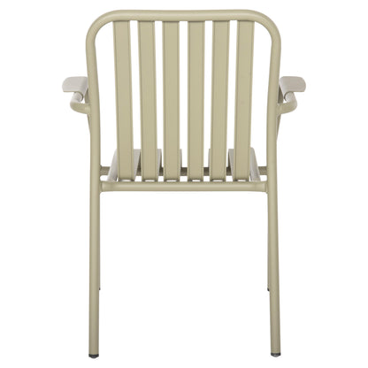 ALUMINUM ARMCHAIR RACHEL HM6088.07 DARK OLIVE 63x58x85Hcm.