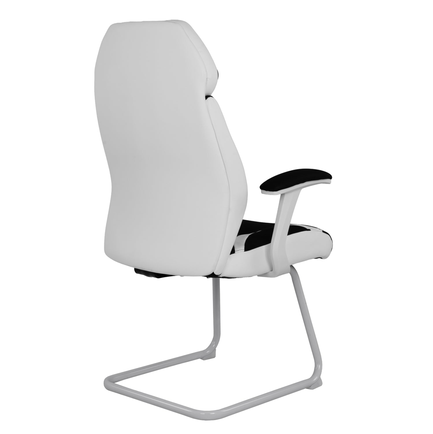 Conferenece office chair HM1102.02 in black and white color 66,5x63x108cm