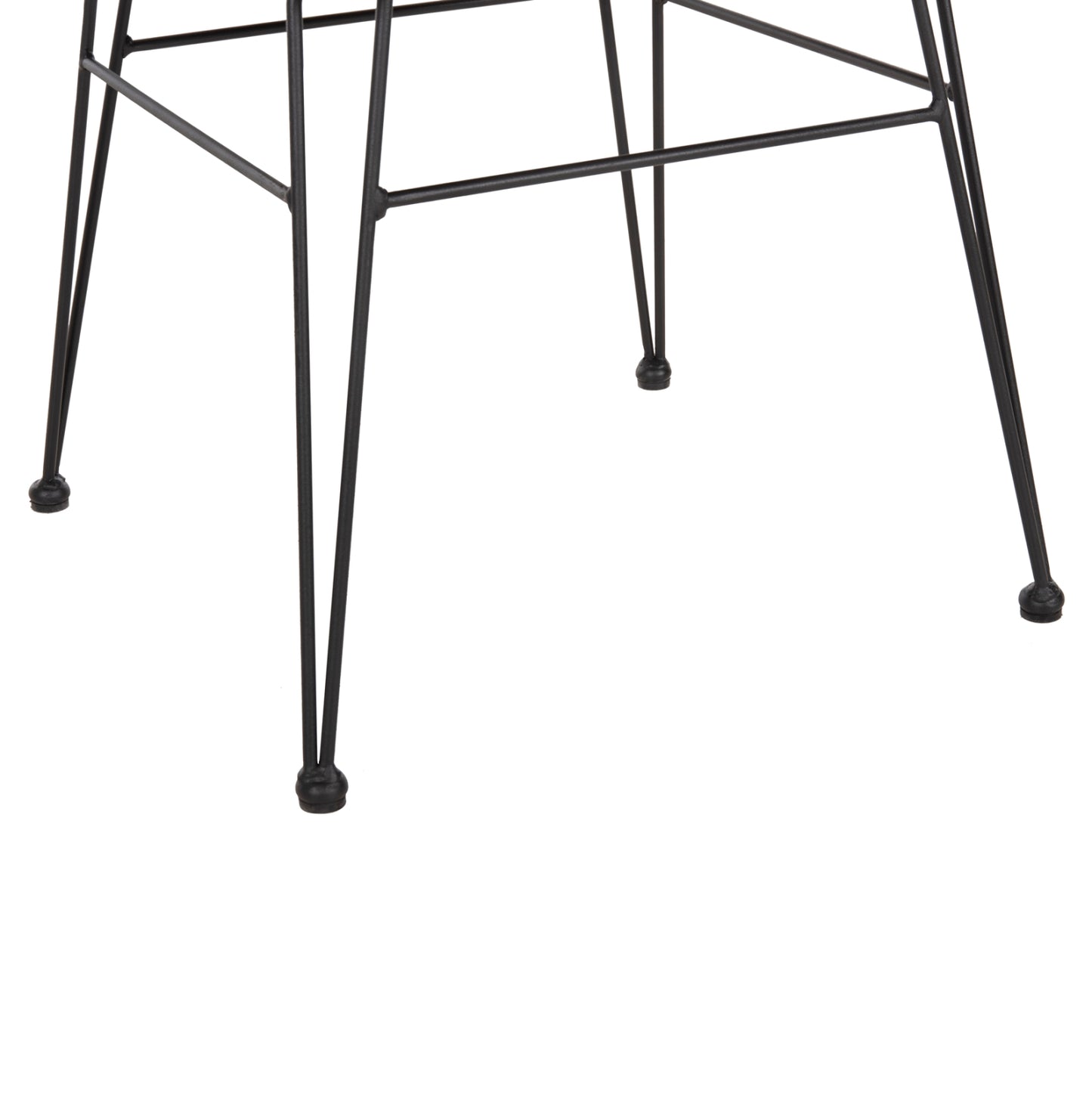 ARMCHAIR OUTDOOR ALLEGRA HM5456.11 METAL&CUSHION BLACK-WICKER BEIGE 58x61x81Hcm.
