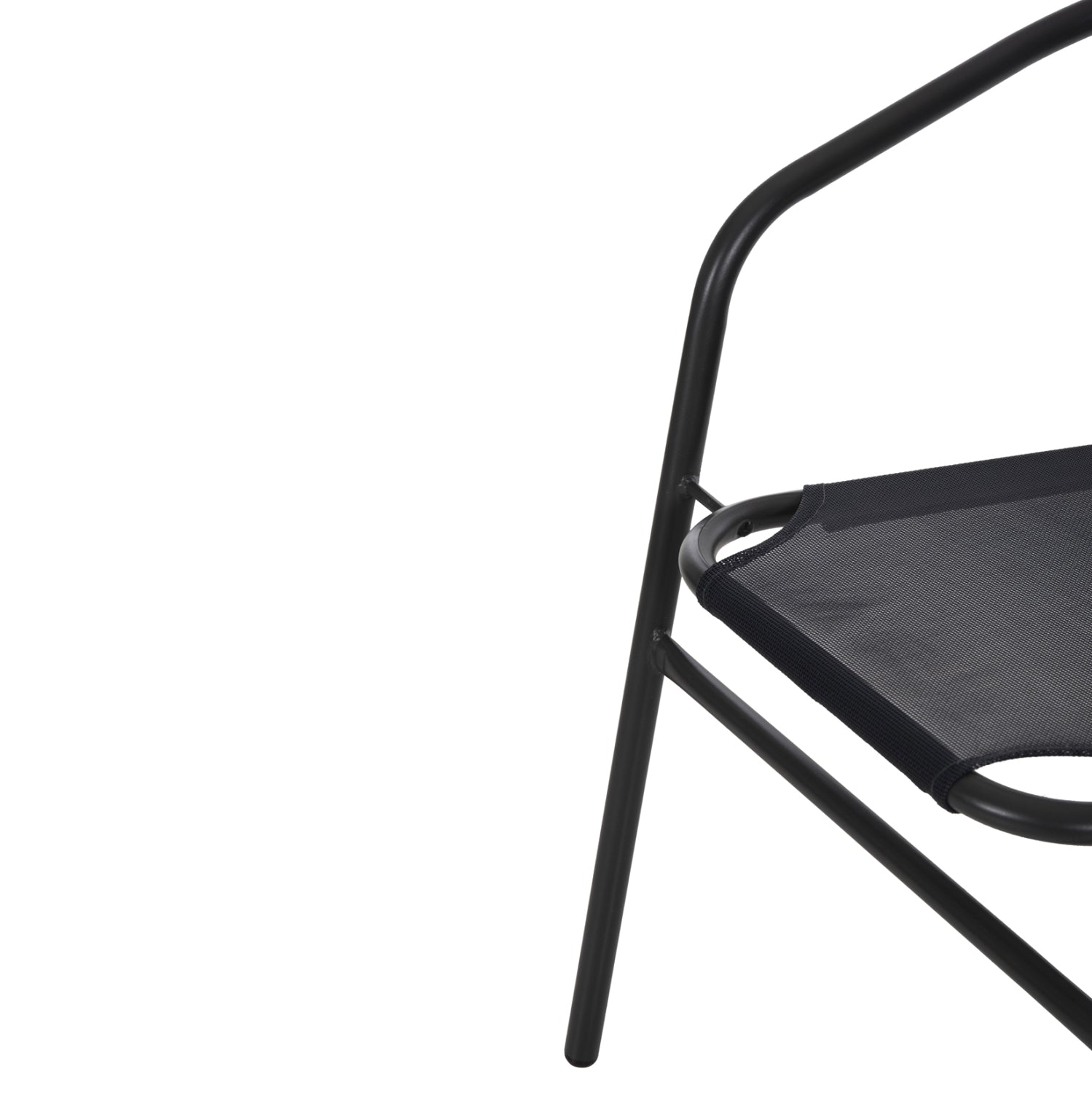 ARMCHAIR OUTDOOR LEDAN HM5977.01 METAL & TEXTILENE IN GREY 55x58x72Hcm.
