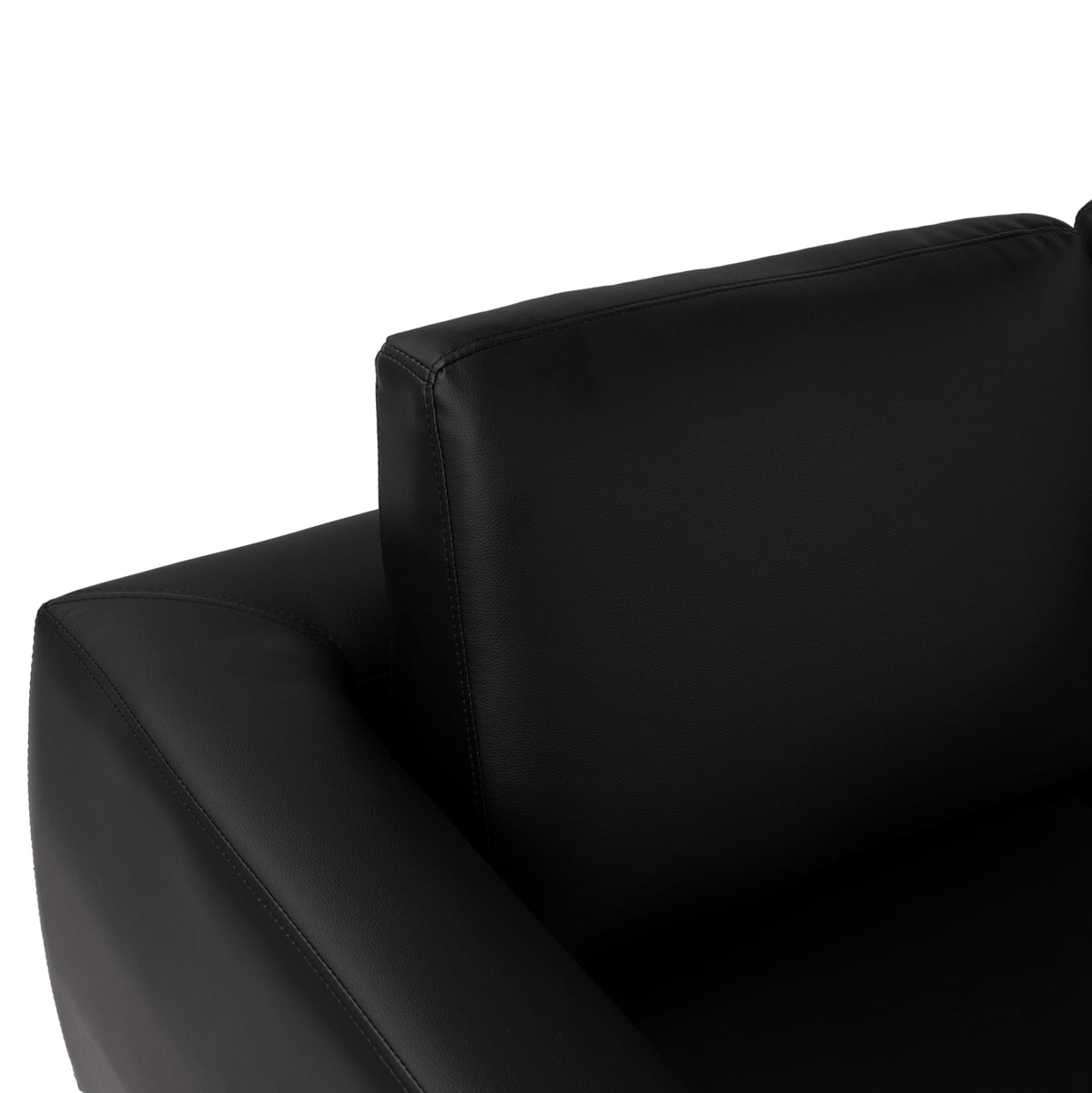 ΠΟΛΥΘΡΟΝΑ KENZIE HM3121.11 ΜΕ ΜΑΥΡΟ PU 89x81x81 εκ.