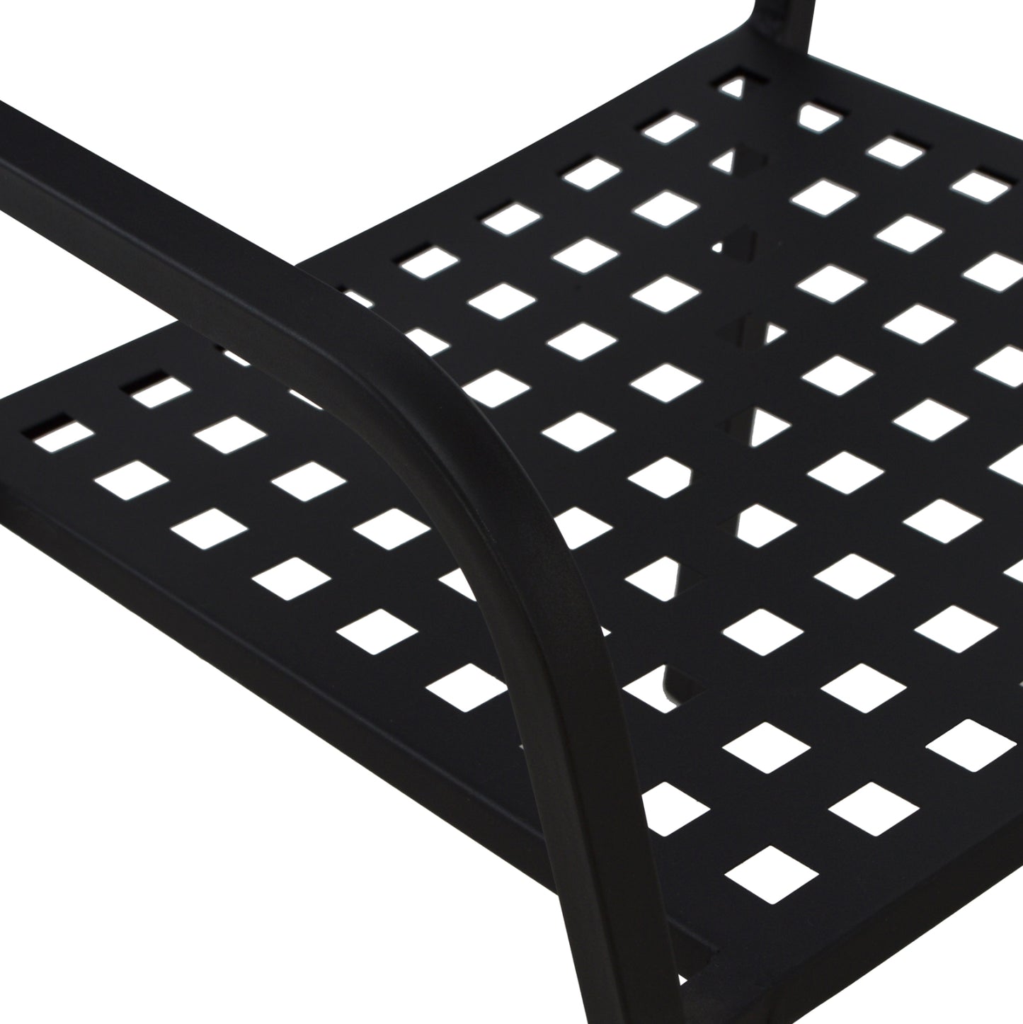 Armchair Metallic HM5031.01 Zeta in black matte 54x51x84Hcm