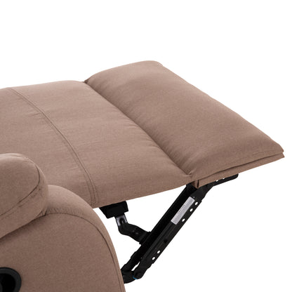 ARMCHAIR RELAX DIONI HM3296.03 BEIGE FABRIC 85x90x100Hcm.
