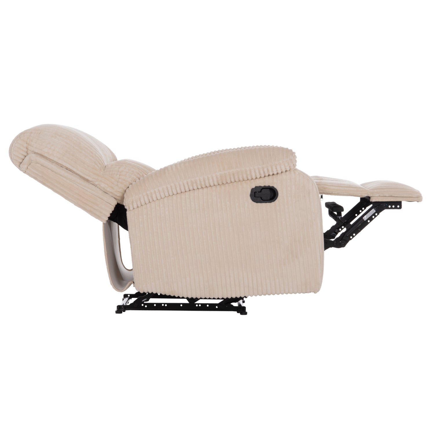 ARMCHAIR RELAX DIONI HM3296.12 BEIGE CORD FABRIC 85x90x100Hcm.
