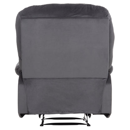 ARMCHAIR WITH MANUAL RECLINER BRAYLEN HM3298.01 GREY VELVET 85x90x95Hcm.