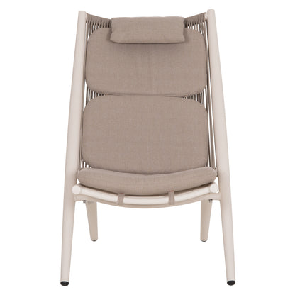 ΠΟΛΥΘΡΟΝΑ RELAX REMUS HM6642.02 ΑΛΟΥΜΙΝΙΟ ΛΕΥΚΟ-ΣΧΟΙΝΙ OLEFIN ΜΠΕΖ 63x87x94Υεκ.