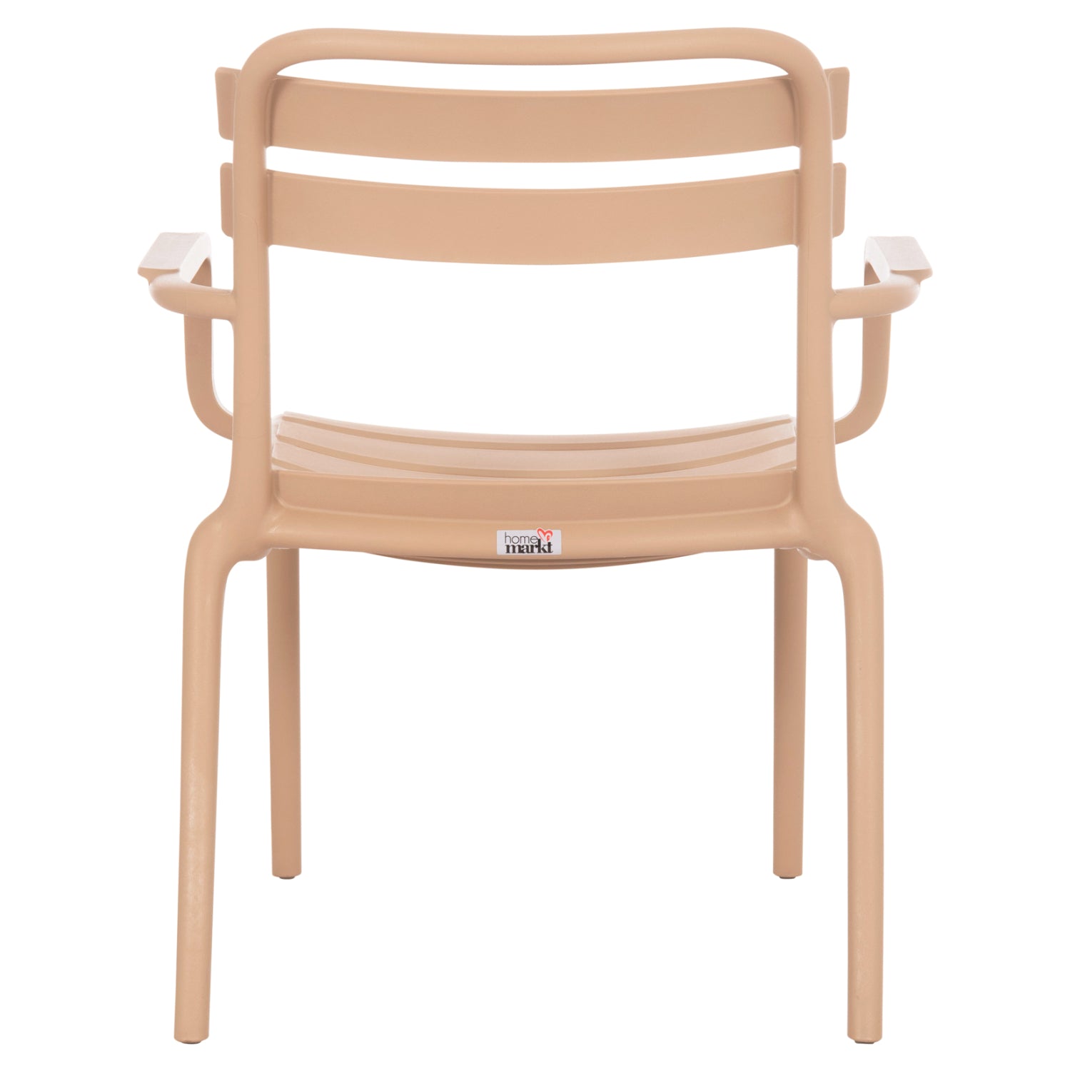 POLYPROPYLENE LOUNGE ARMCHAIR KORVER HM6333.04 CAPPUCCINO 63.5x65x76Hcm.