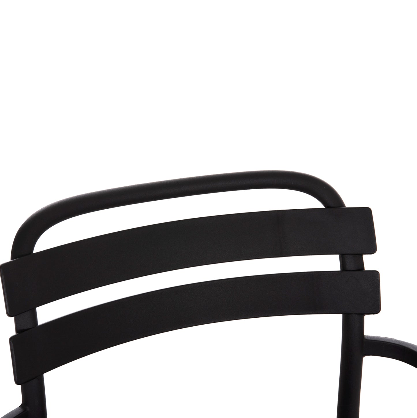POLYPROPYLENE LOUNGE ARMCHAIR KORVER HM6333.02 BLACK 63.5x65x76Hcm.
