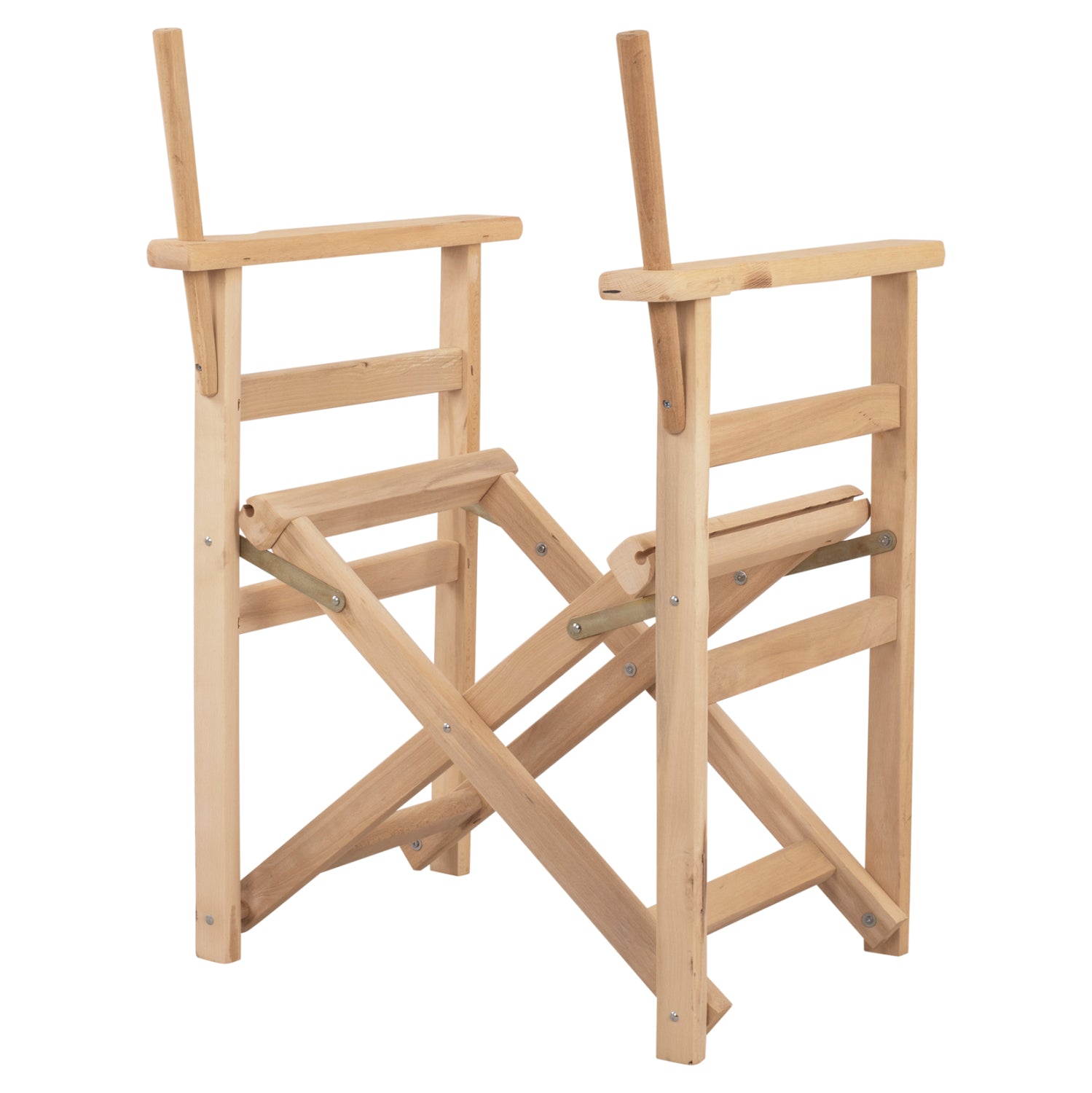 Director's Armchair Frame Natural Soaking Limnos HM5574.04 57x54x88,5 cm