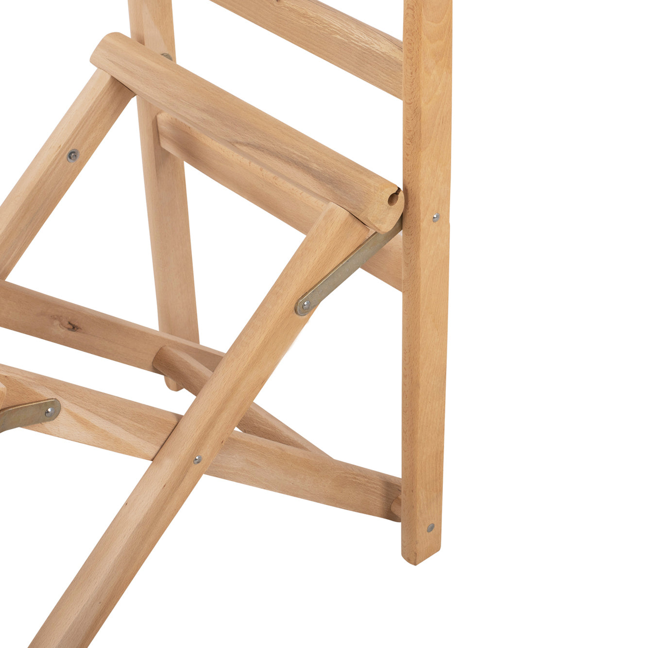Director's Armchair Frame Natural Soaking Limnos HM5574.04 57x54x88,5 cm