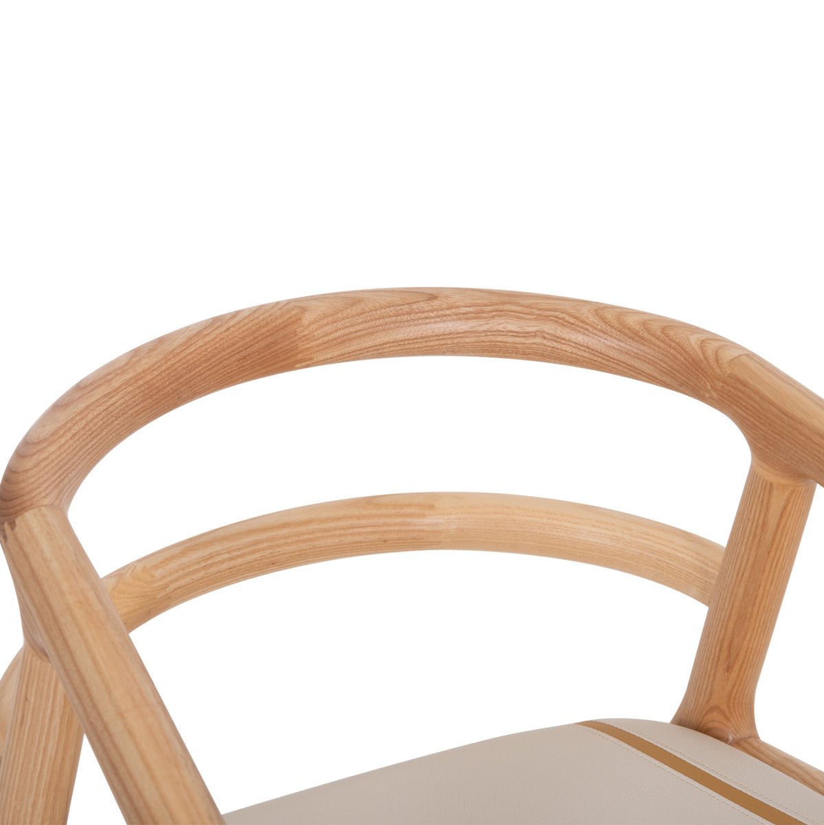 ΠΟΛΥΘΡΟΝΑ ΤΡΑΠΕΖΑΡΙΑΣ EFFY HM18393.01 ΦΡΑΞΙΝΟΣ ΣΕ OAK-ΚΑΘΙΣΜΑ ΕΚΡΟΥ PU 60x58x71Υεκ