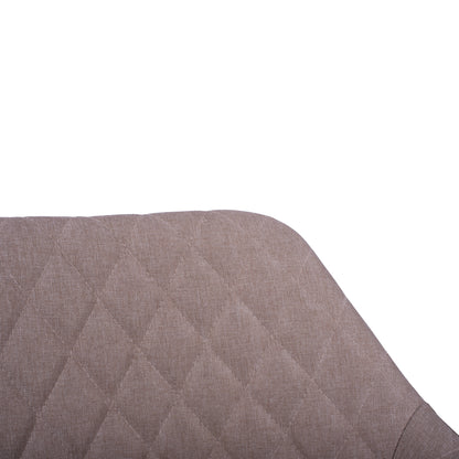 Armchair Charles HM8522.07 with fabric Beige & PU Beige 57x63x83 cm