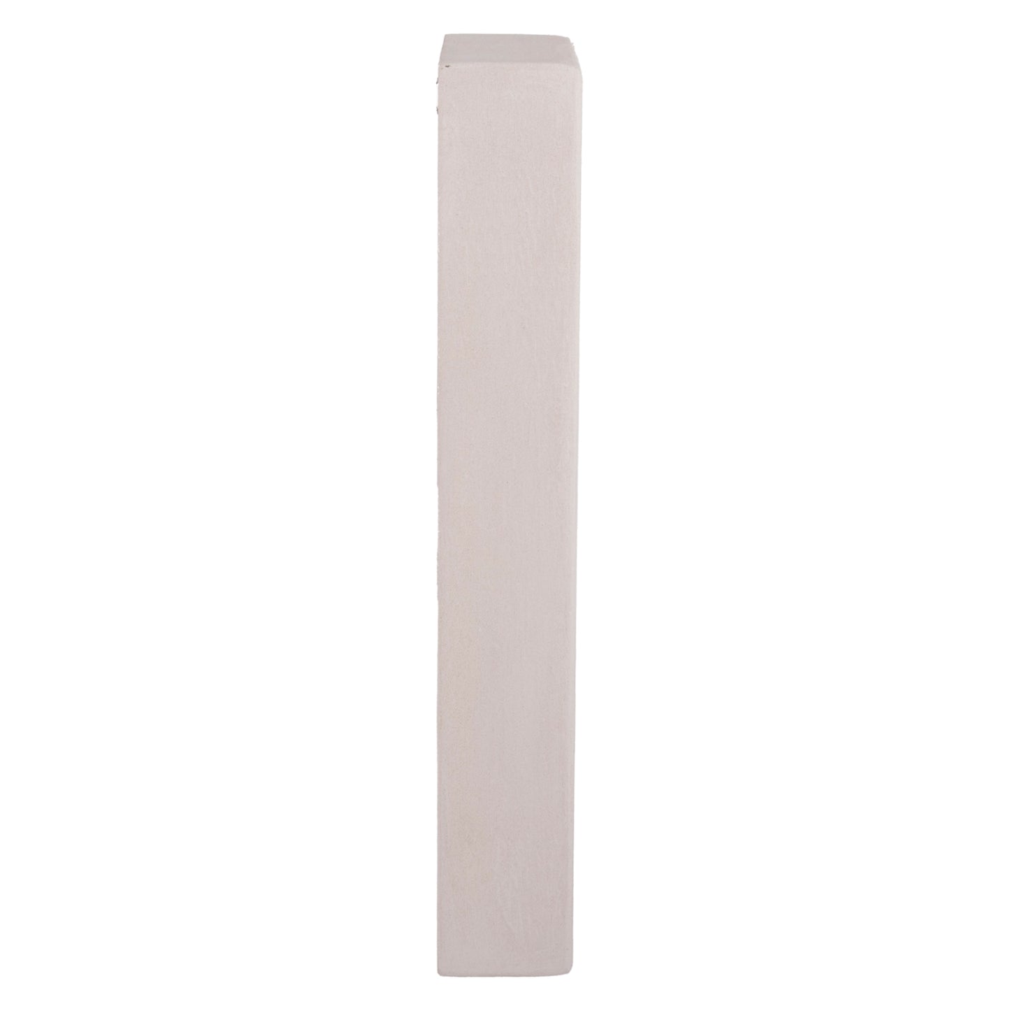 WALL RACK SERIES SANTORINI HM18069 MDF IN OFF-WHITE COLOR 47,5x18x120Hcm.